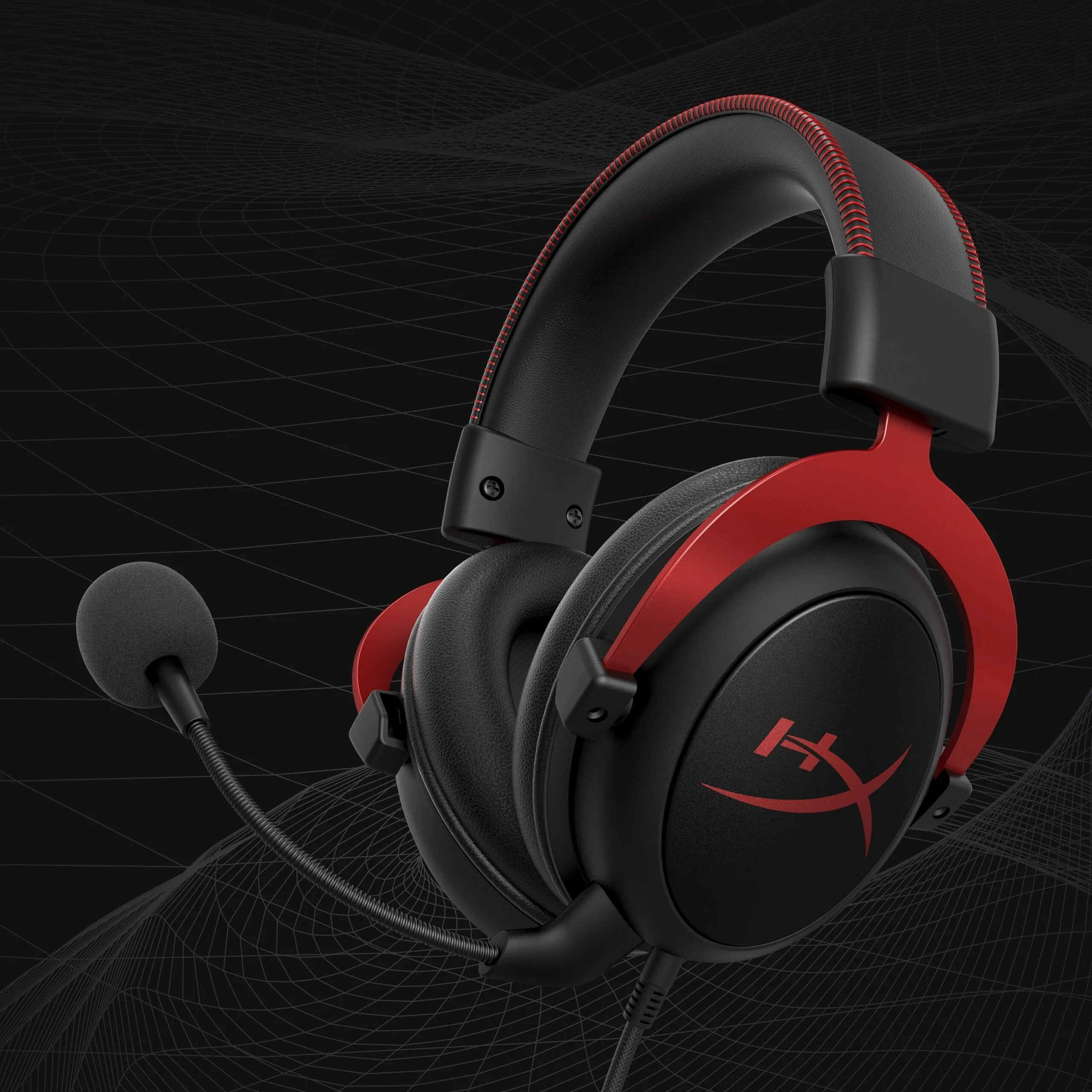 سماعة ألعاب HyperX Cloud II - أسود / أحمر