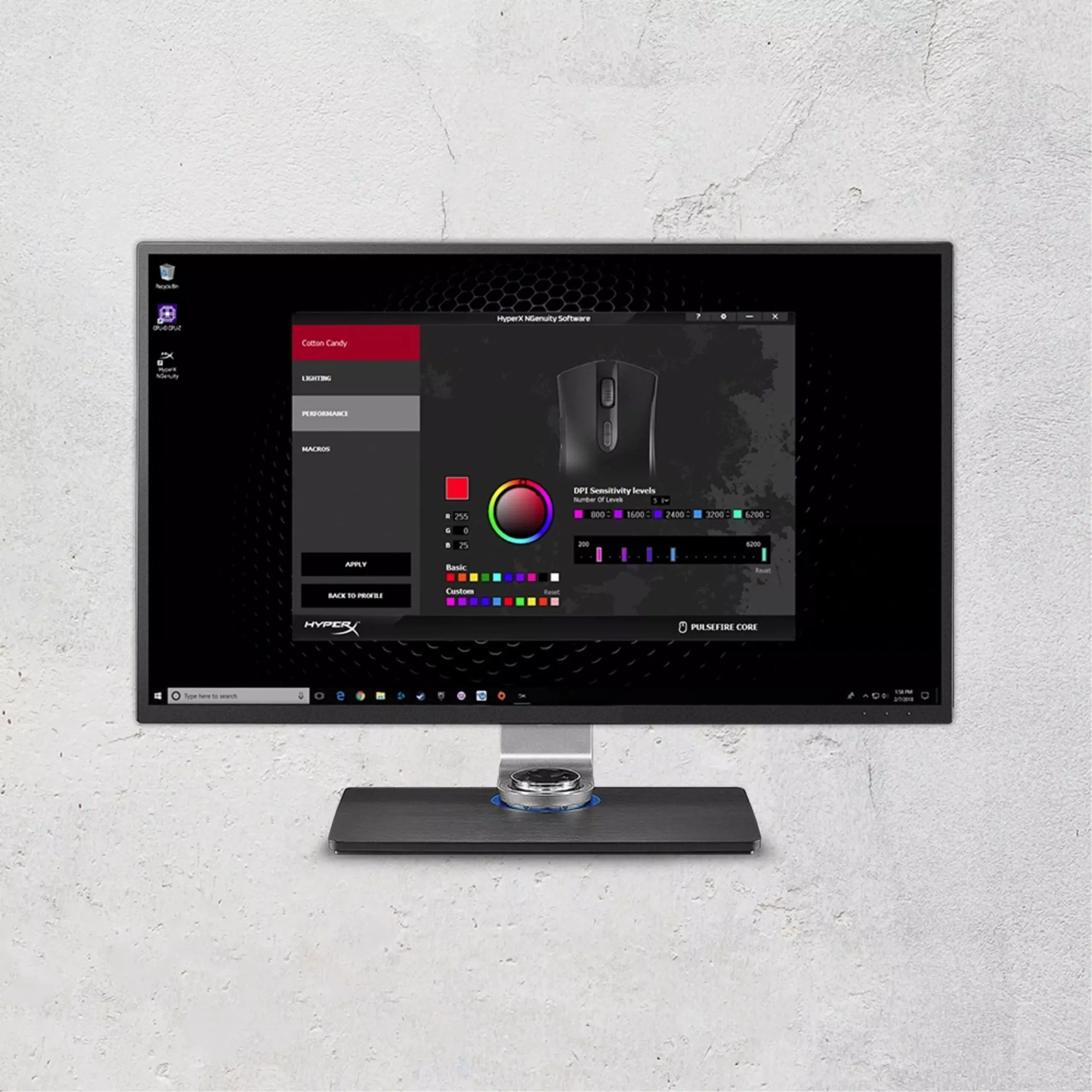 ماوس ألعاب HyperX Pulsefire Core بإضاءة RGB