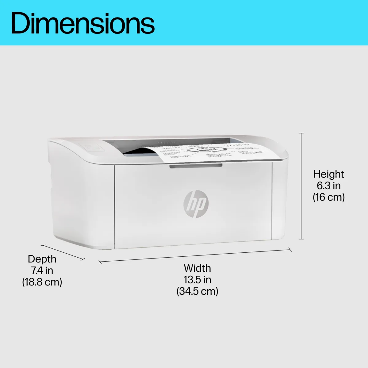 طابعة ليزر HP LaserJet M111a أحادية اللون للمكاتب الصغيرة A4 - 7MD67A
