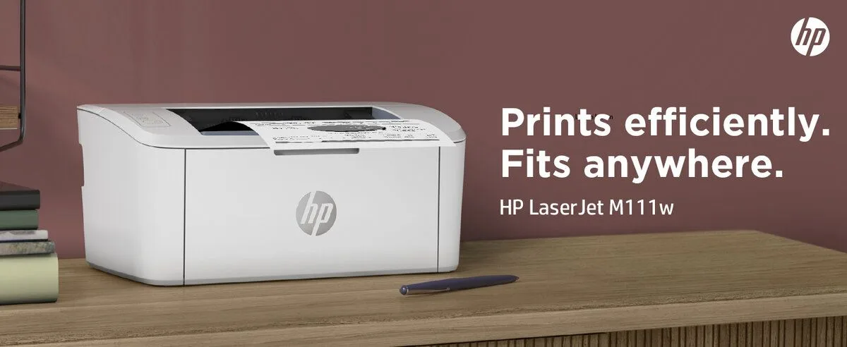طابعة ليزر HP LaserJet M111w لاسلكية أحادية اللون للمكاتب الصغيرة A4 - 7MD68A