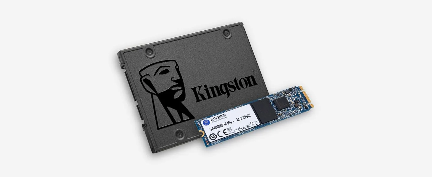 قرص SSD داخلي Kingston A400 سعة 240GB بواجهة SATA 3 مقاس 2.5 بوصة