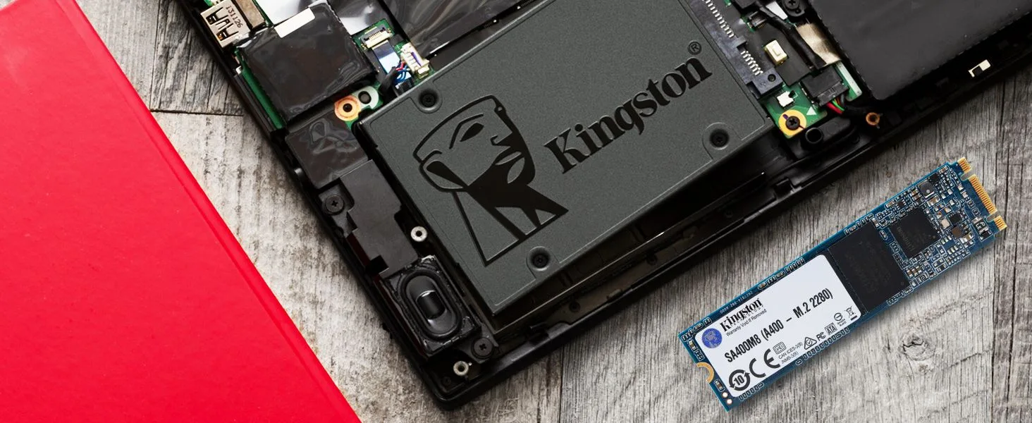 قرص SSD داخلي Kingston A400 سعة 240GB بواجهة SATA 3 مقاس 2.5 بوصة