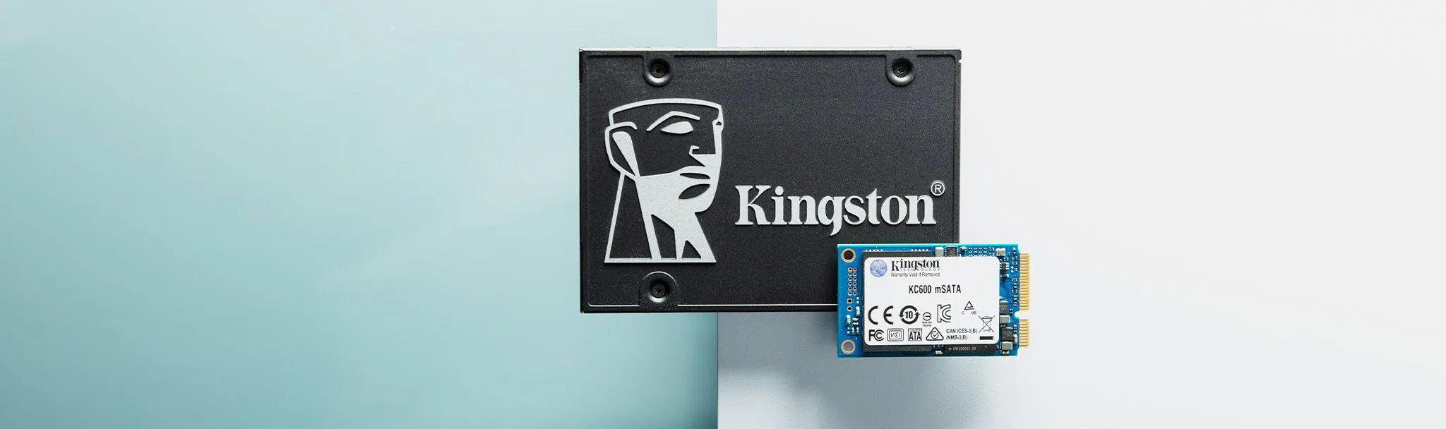 قرص SSD داخلي Kingston KC600 سعة 256GB بواجهة SATA III
