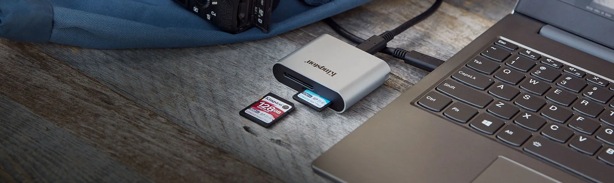 قارئ بطاقات SD من Kingston Workflow - WFS-SD