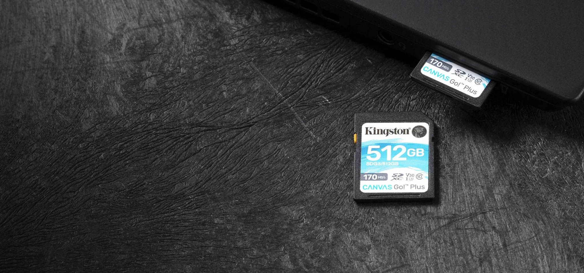 Kingston 128GB SDXC Memory Card Canvas Go Plus 170MB/s UHS-I C10 U3 V30
