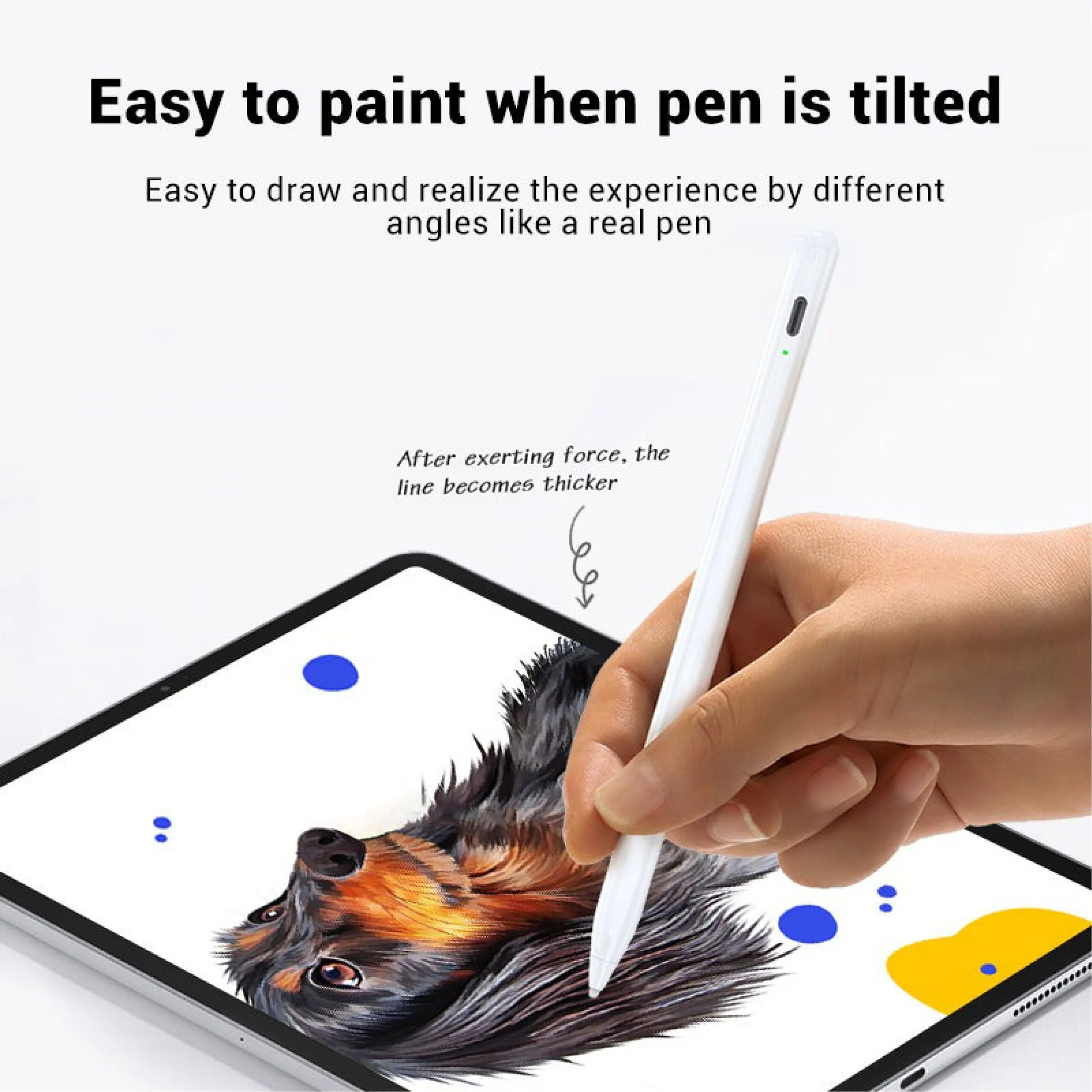 Joyroom K12 Digital Active Stylus Pen for iOS - White