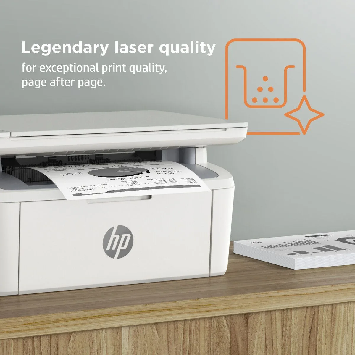طابعة ليزر HP LaserJet MFP 141a متعددة الوظائف 3 في 1 - أبيض وأسود - 7MD73A