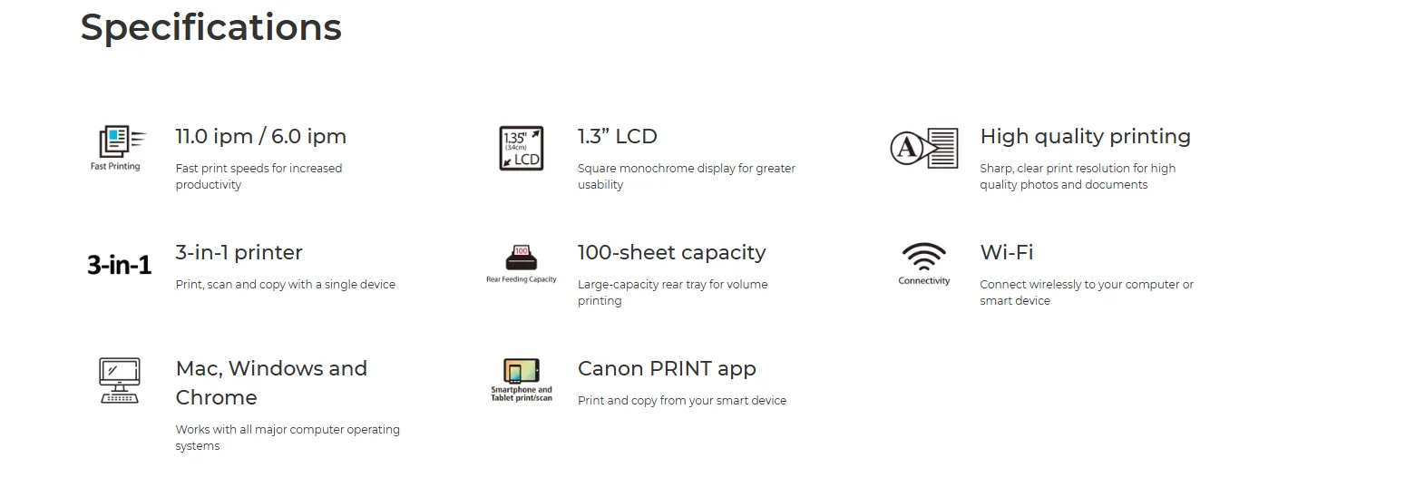 طابعة Canon PIXMA G3470 MegaTank لاسلكية ملونة 3 في 1 - أسود