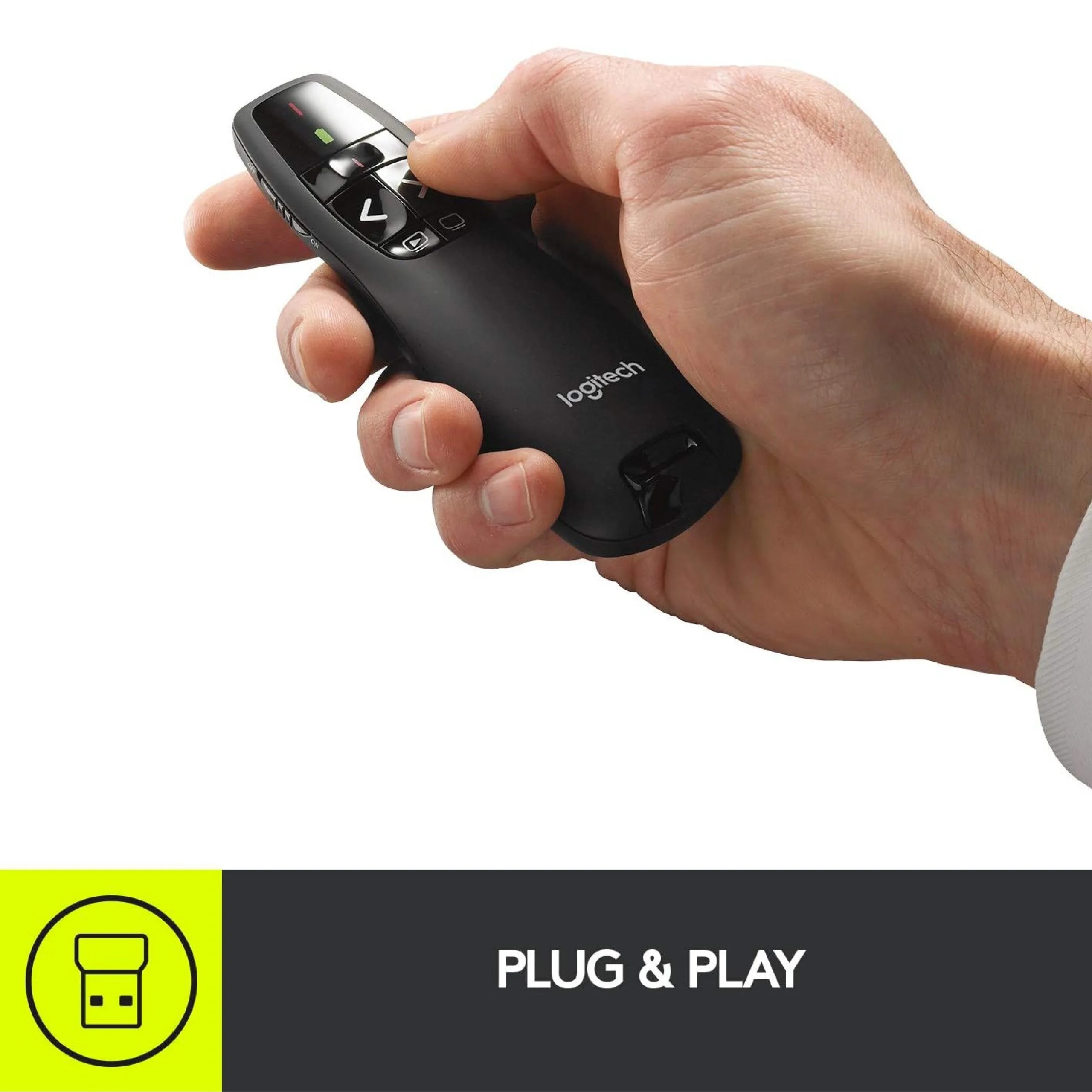 مؤشر عرض ليزري لاسلكي Logitech R400