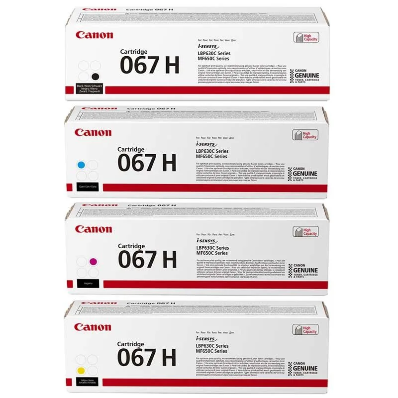 طابعة ليزر Canon i-SENSYS MF655Cdw ملونة متعددة الوظائف مع ADF وطباعة على الوجهين وWi-Fi