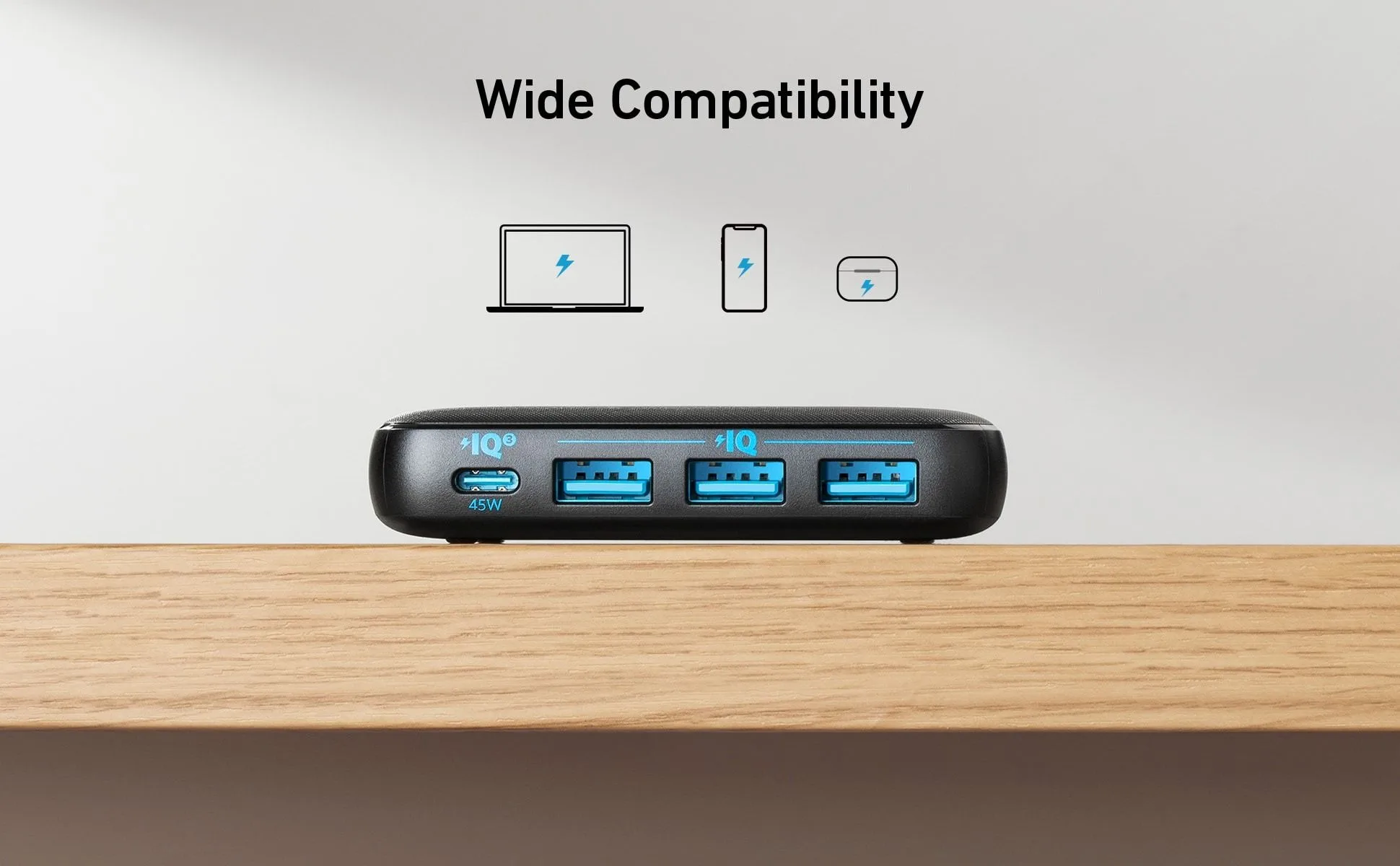Anker PowerPort Atom III Slim ( 4 Ports) Charger - 65W