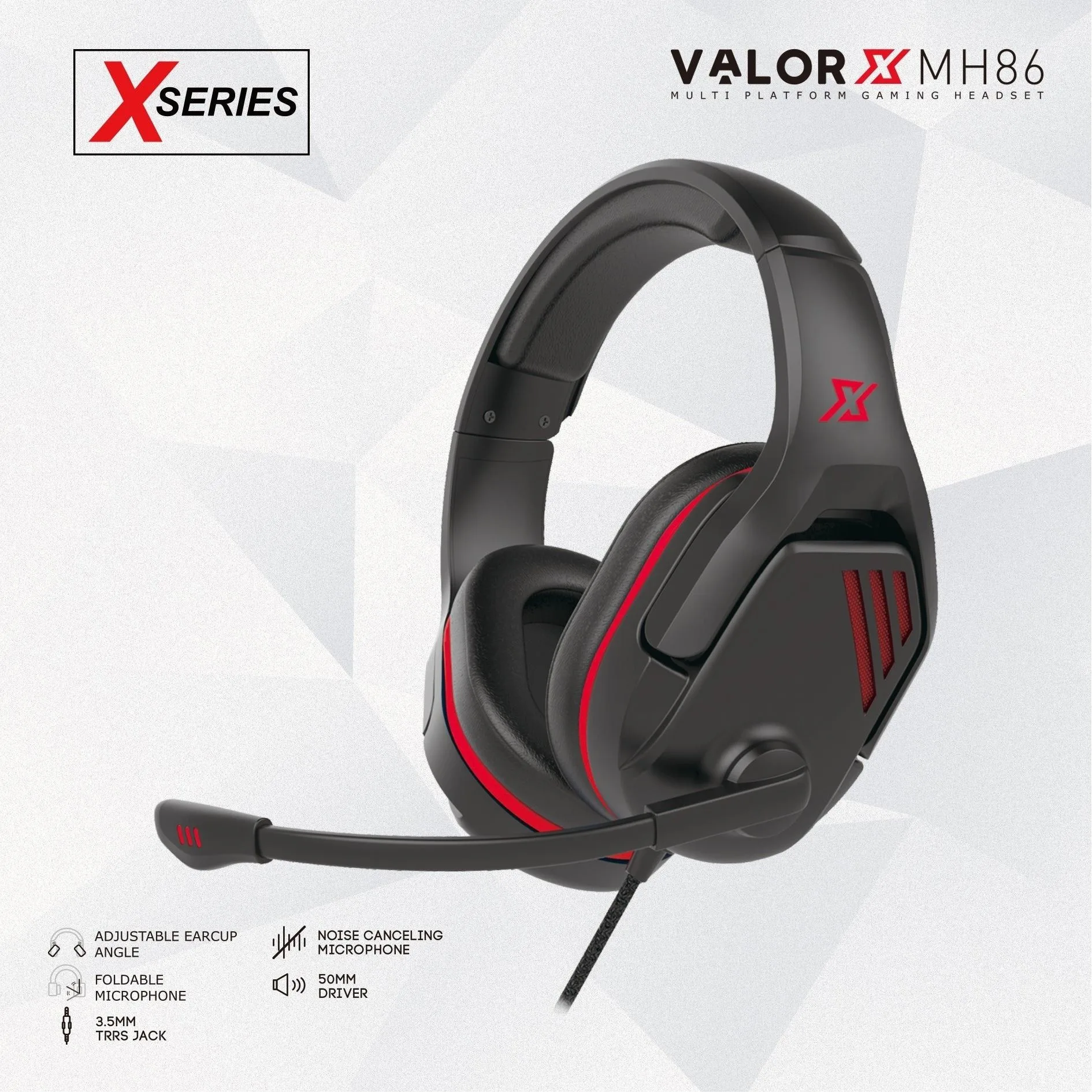 سماعة ألعاب Fantech Valor MH86