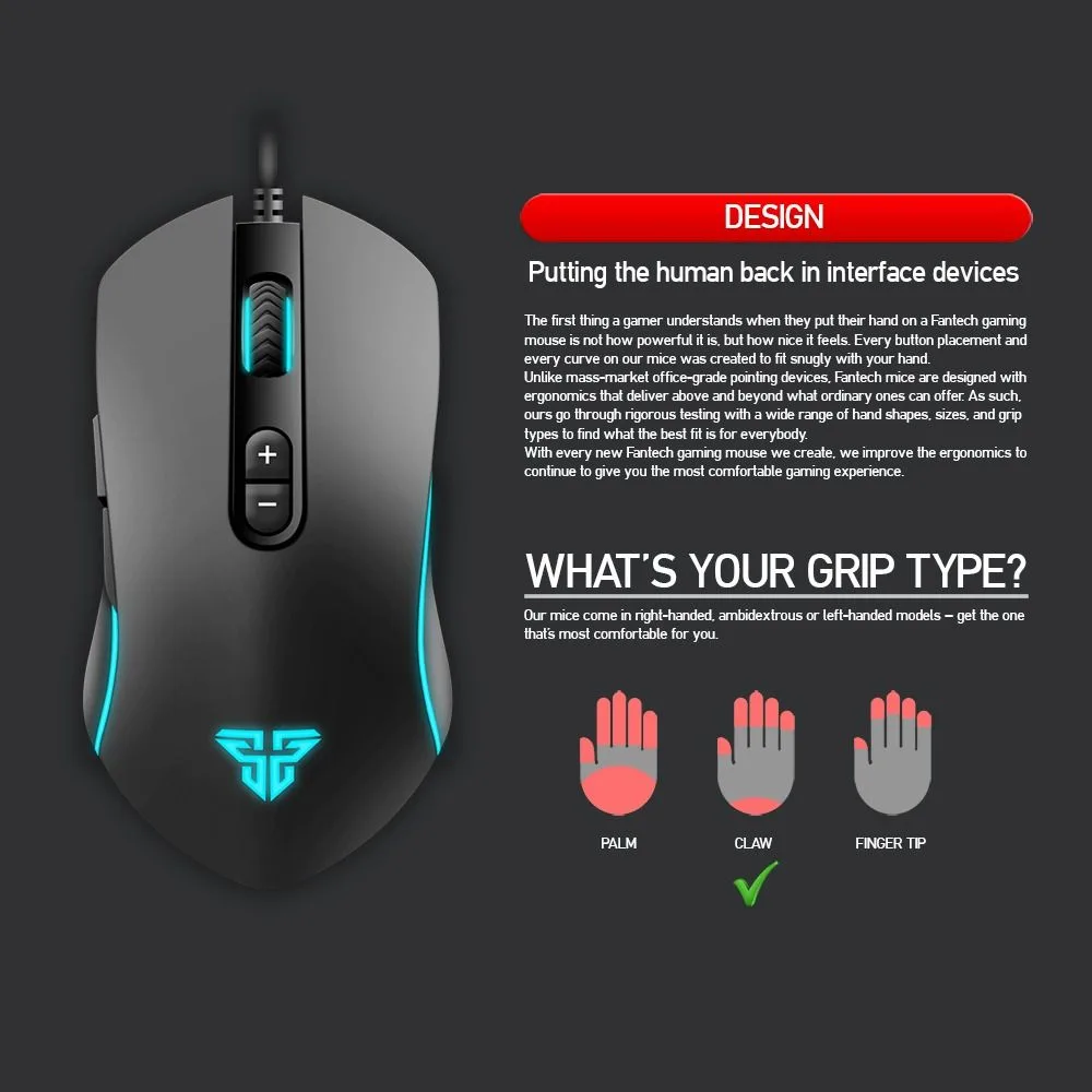 ماوس ألعاب Fantech Thor X9