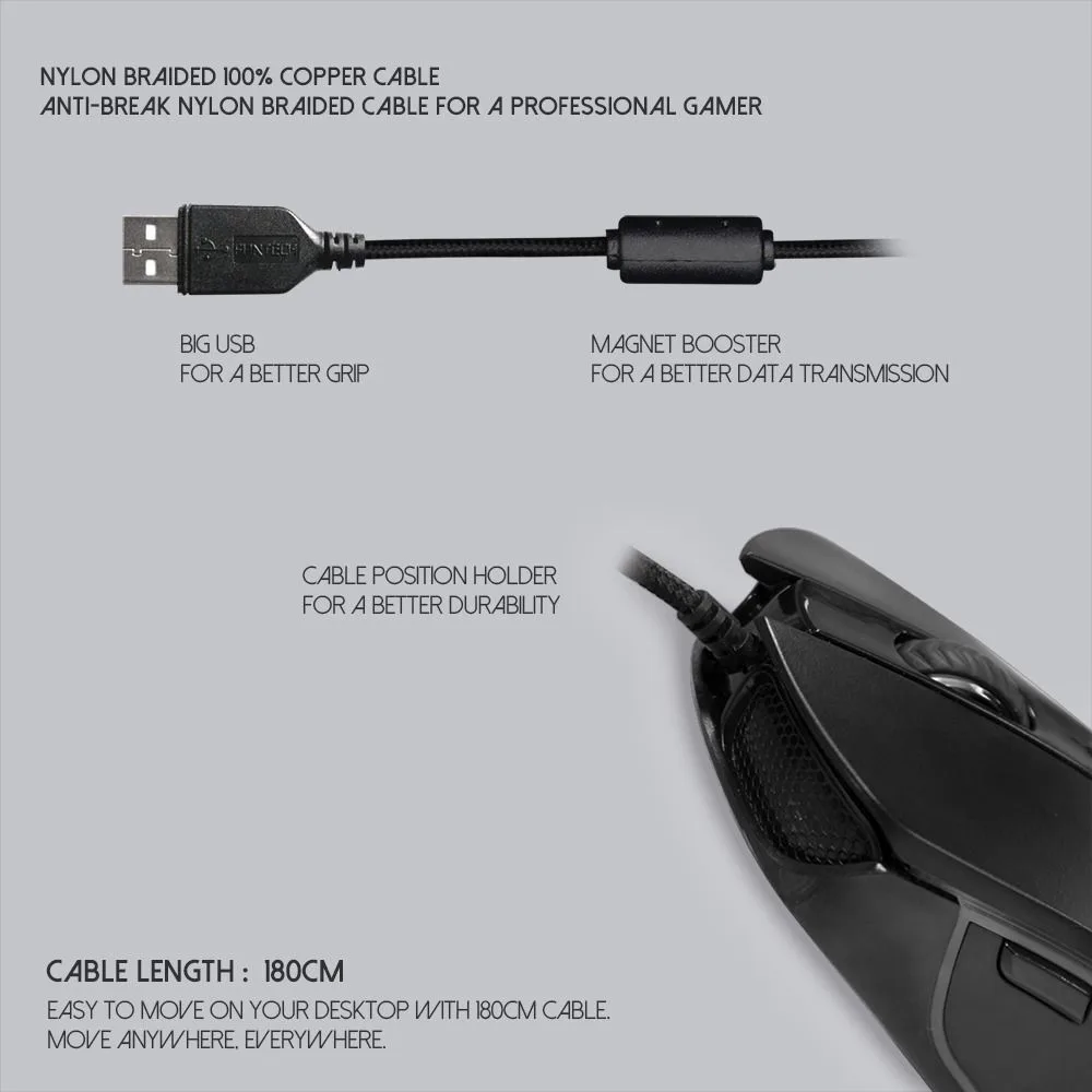 ماوس ألعاب Fantech Thor X9