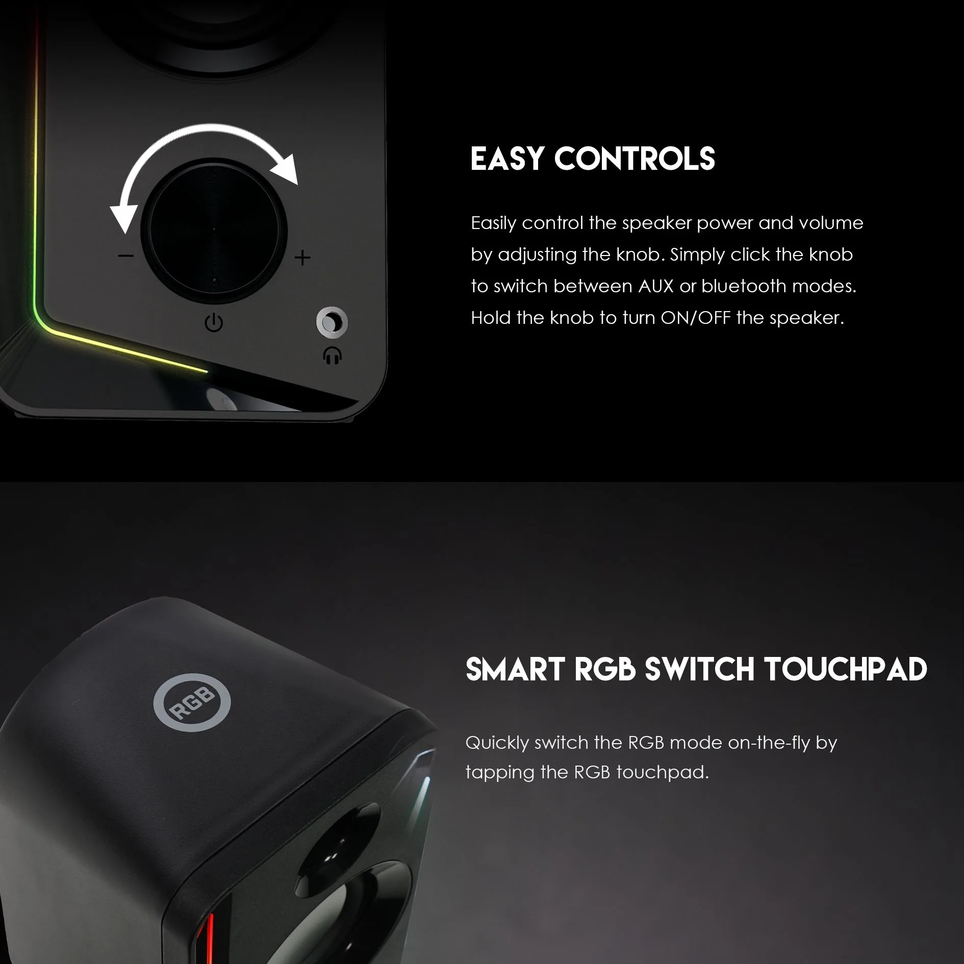 سماعة ألعاب Fantech GS302 ALEGRO بإضاءة RGB وبلوتوث