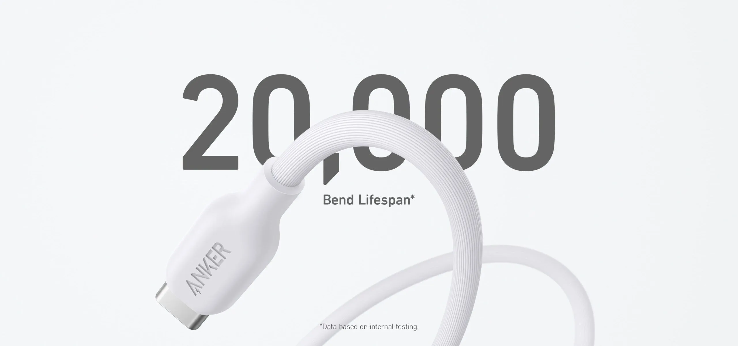 كابل Anker 542 من USB-C إلى Lightning من مواد حيوية - 0.9 متر