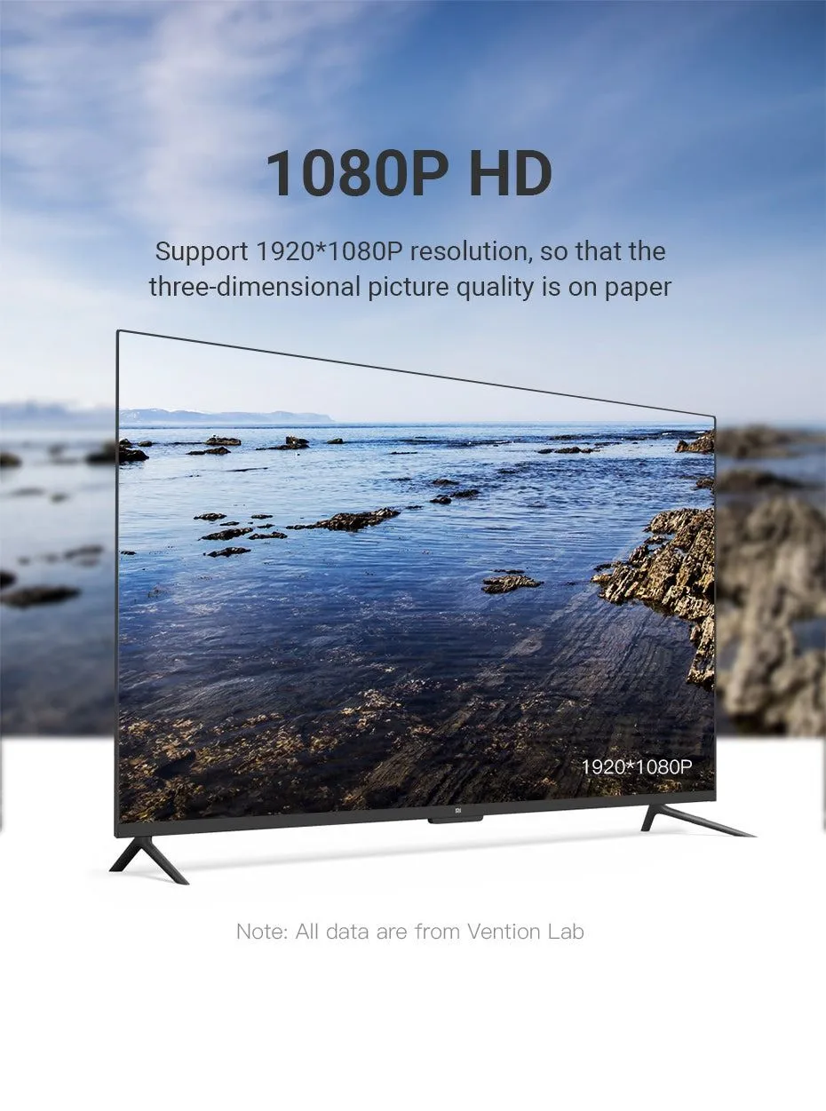 محوّل Vention من HDMI إلى VGA بطول 0.15 متر - أسود - 42154