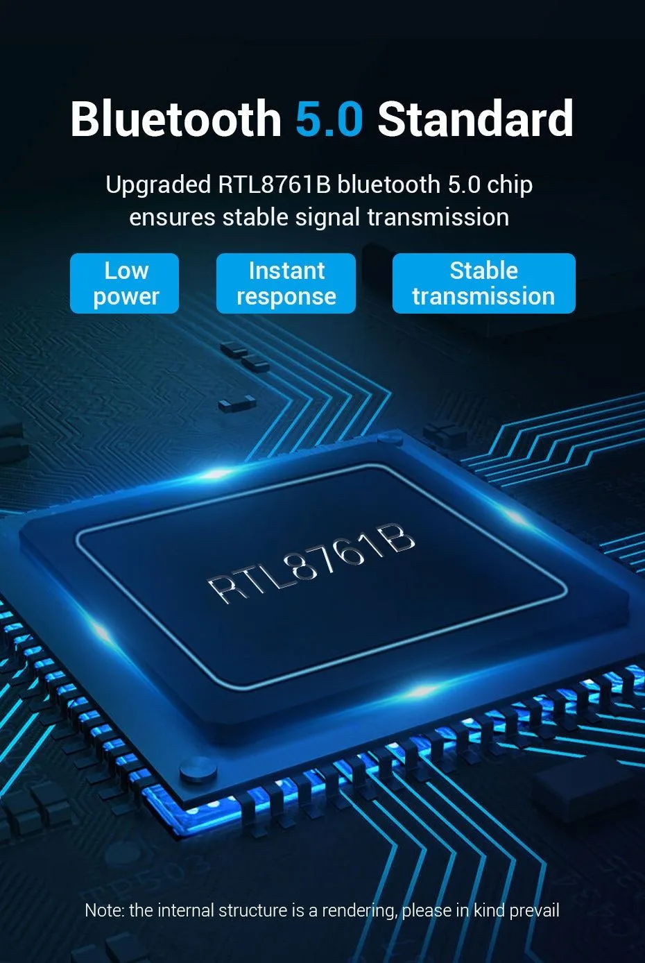 Vention USB 5.0 Bluetooth Adapter - CDSB0