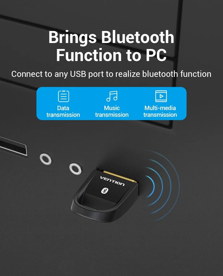 Vention USB 5.0 Bluetooth Adapter - CDSB0