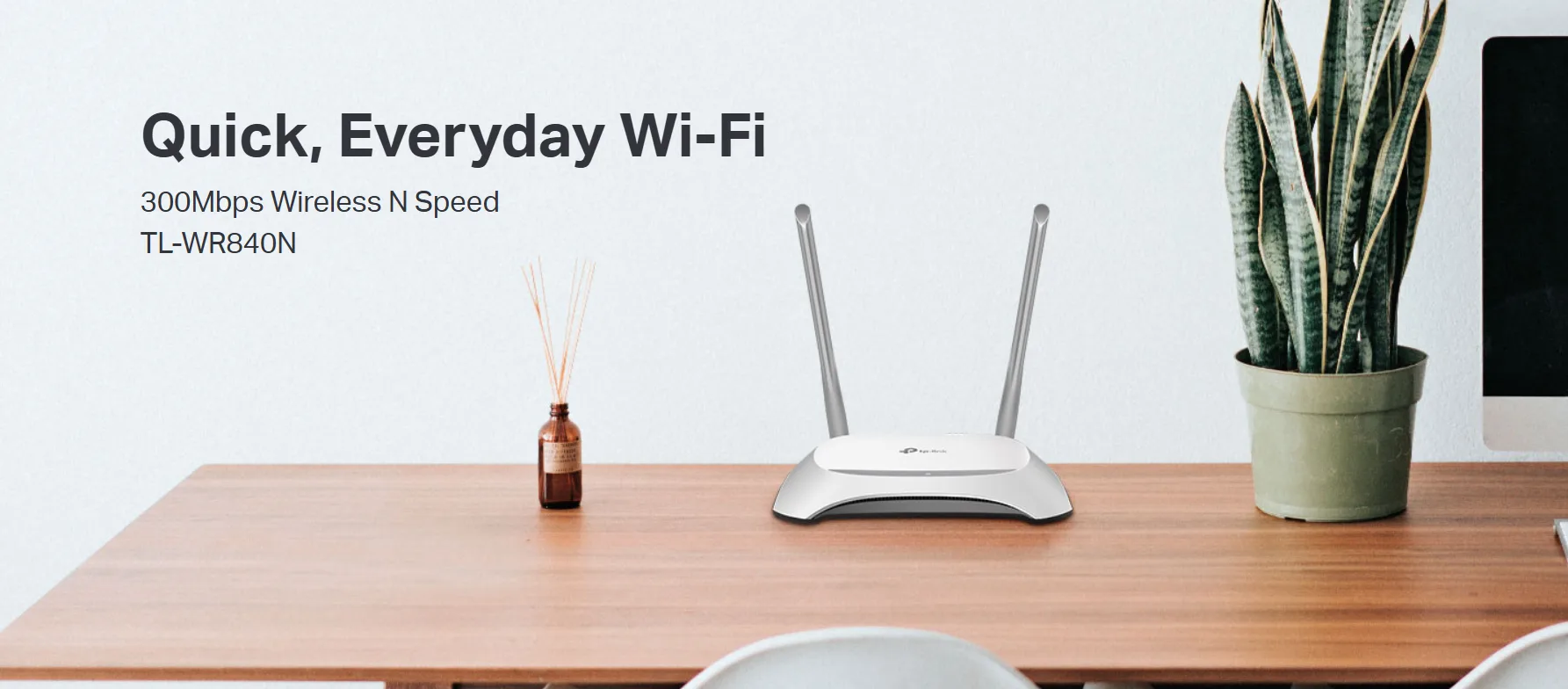 راوتر لاسلكي TP-Link TL-WR840N بسرعة 300 ميجابت/ث