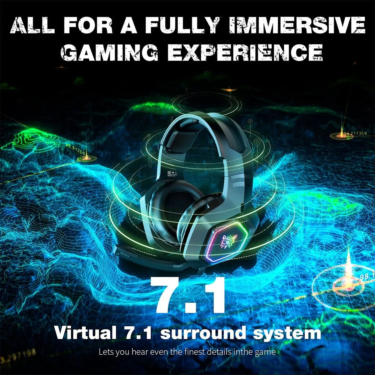 Onikuma K10 Wired Gaming Headset