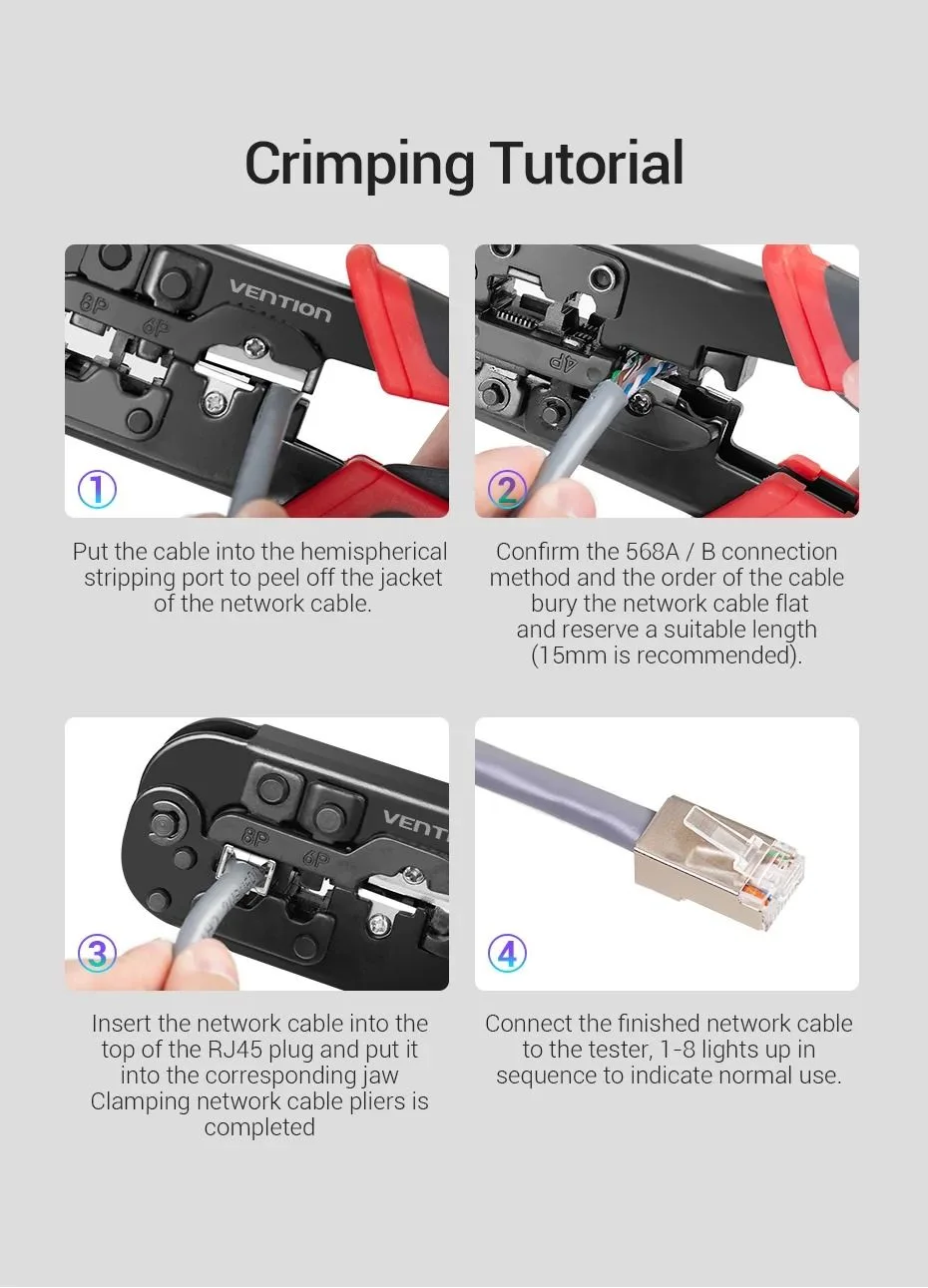 Vention Multi-function Crimping Tool - KEAB0