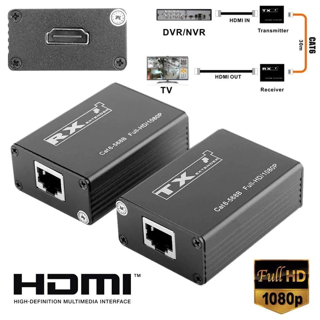 HDMI Extender By RJ45 KVM - 30M High Quality AYTC