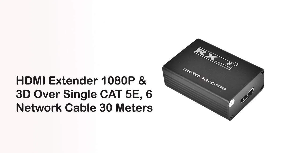 HDMI Extender By RJ45 KVM - 30M High Quality AYTC