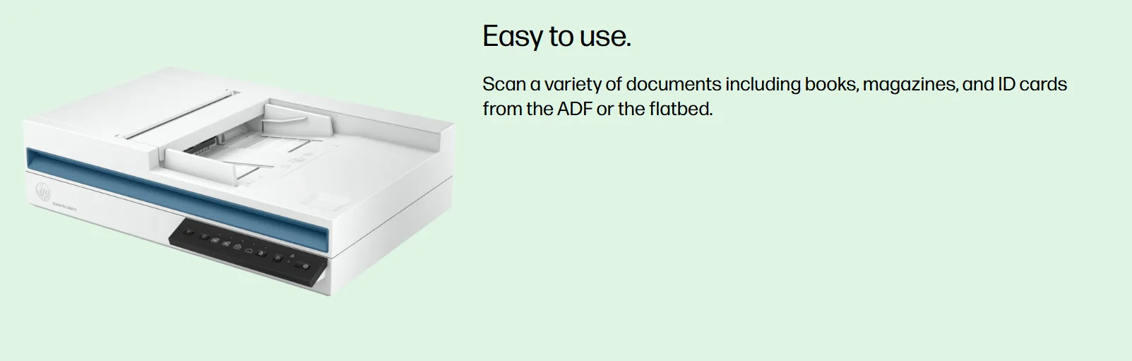 HP Scanjet Pro 2600 F1 Flatbed & ADF A4 Scanner – 20G05A