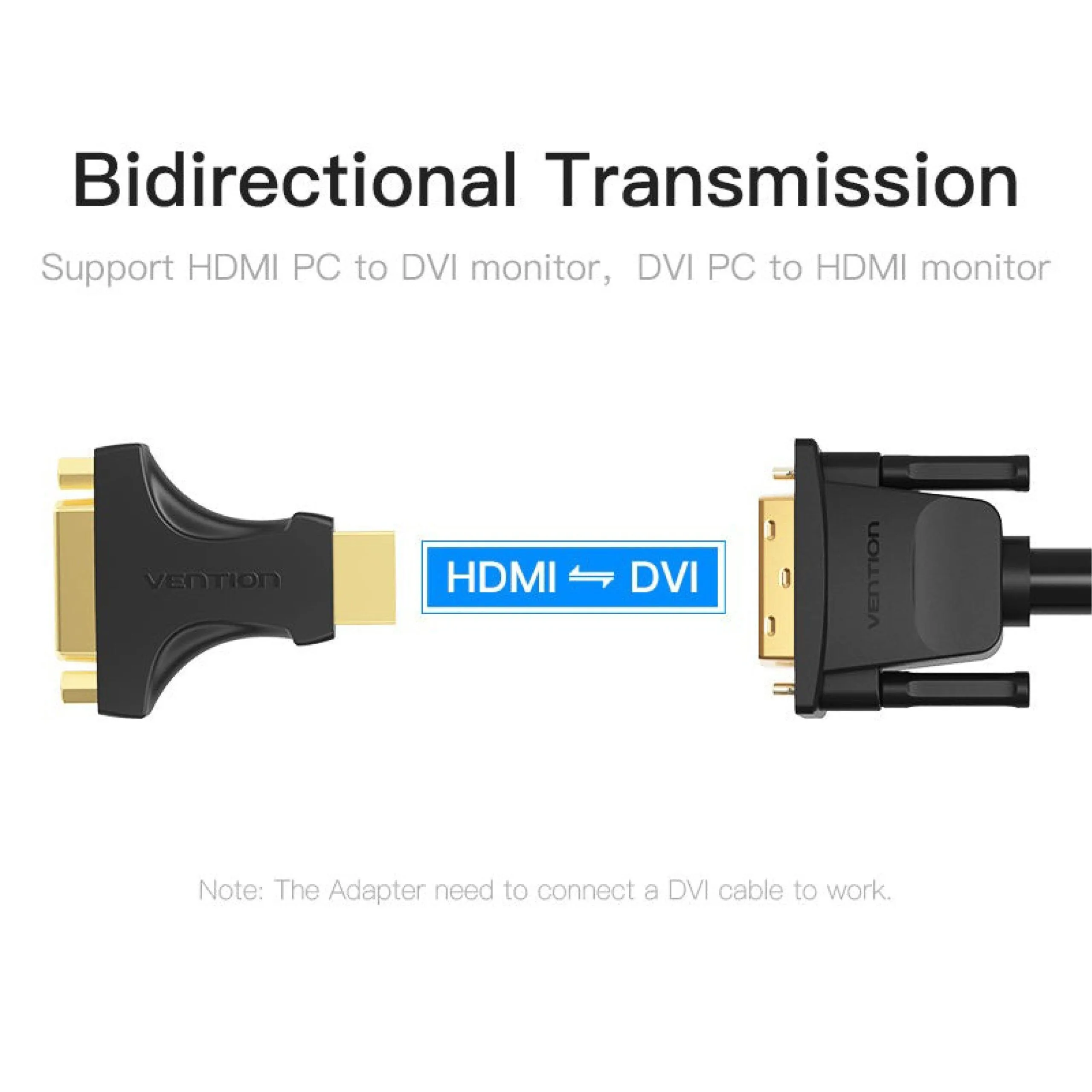 Vention DVI to HDMI Adapter - AIKB0