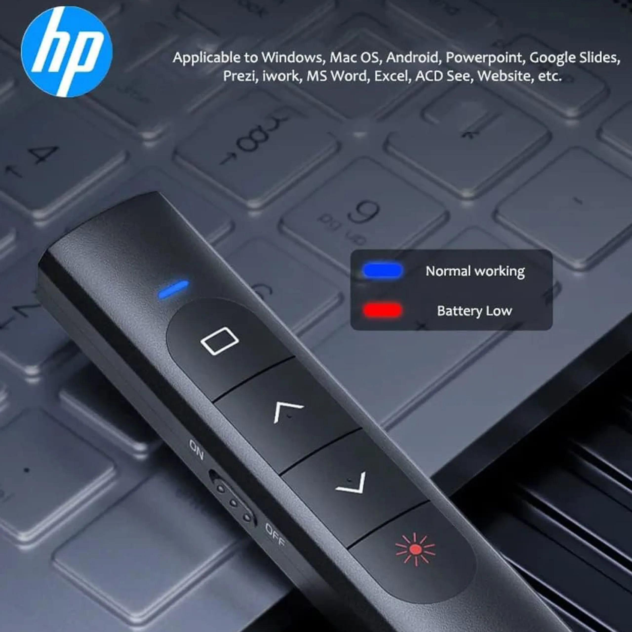 مؤشر عرض لاسلكي HP SS10