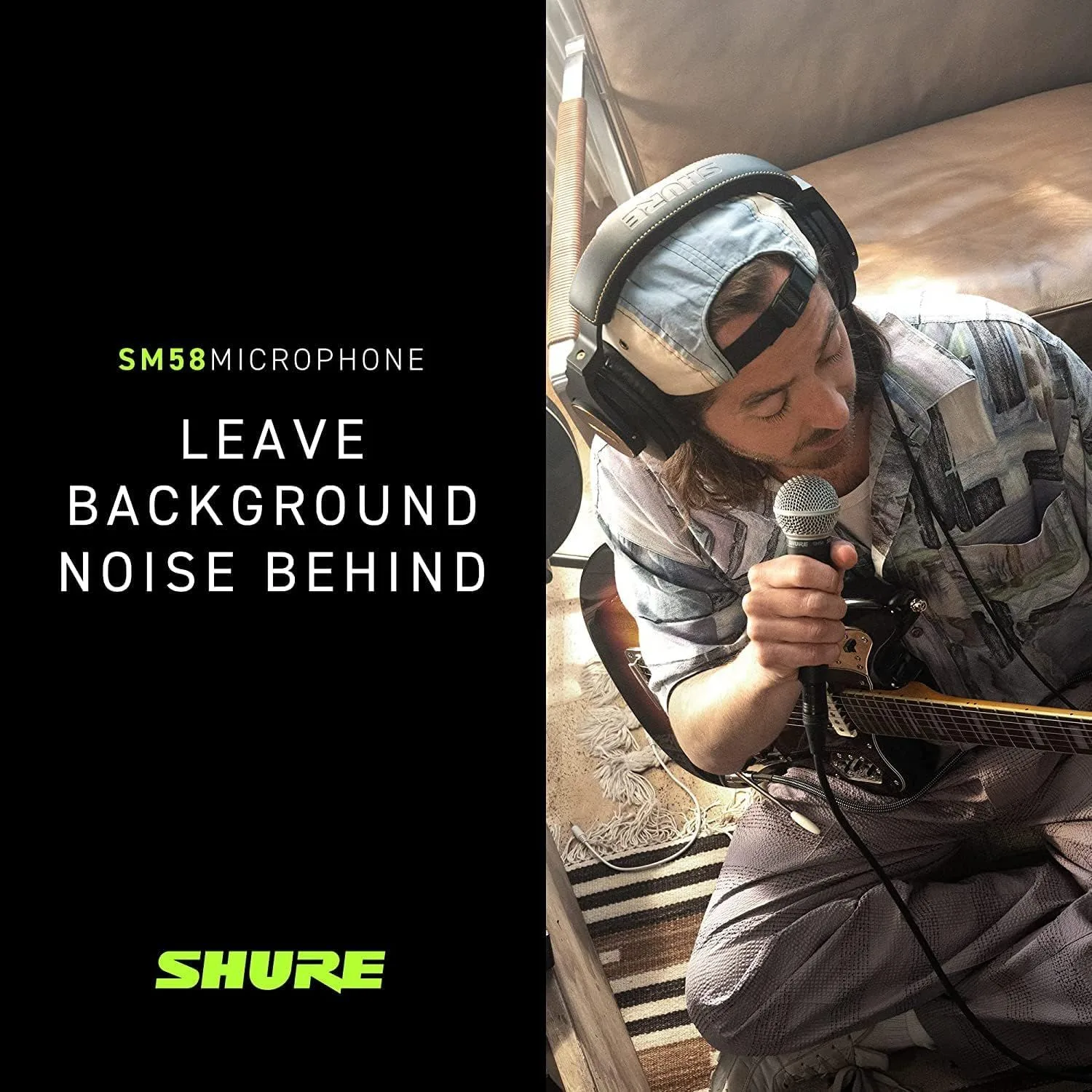 ميكروفون صوتي Shure SM58 الأسطوري