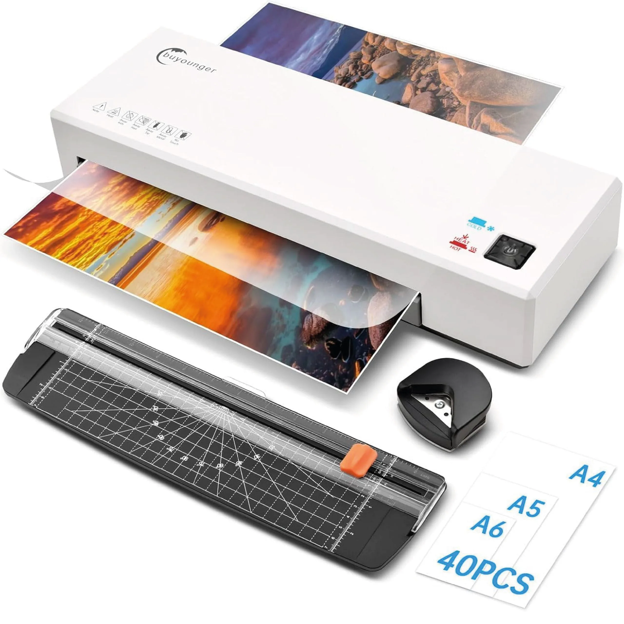 SEGMA A4 Laminating Film 100 Micron, 216 X 303mm Pack of 100