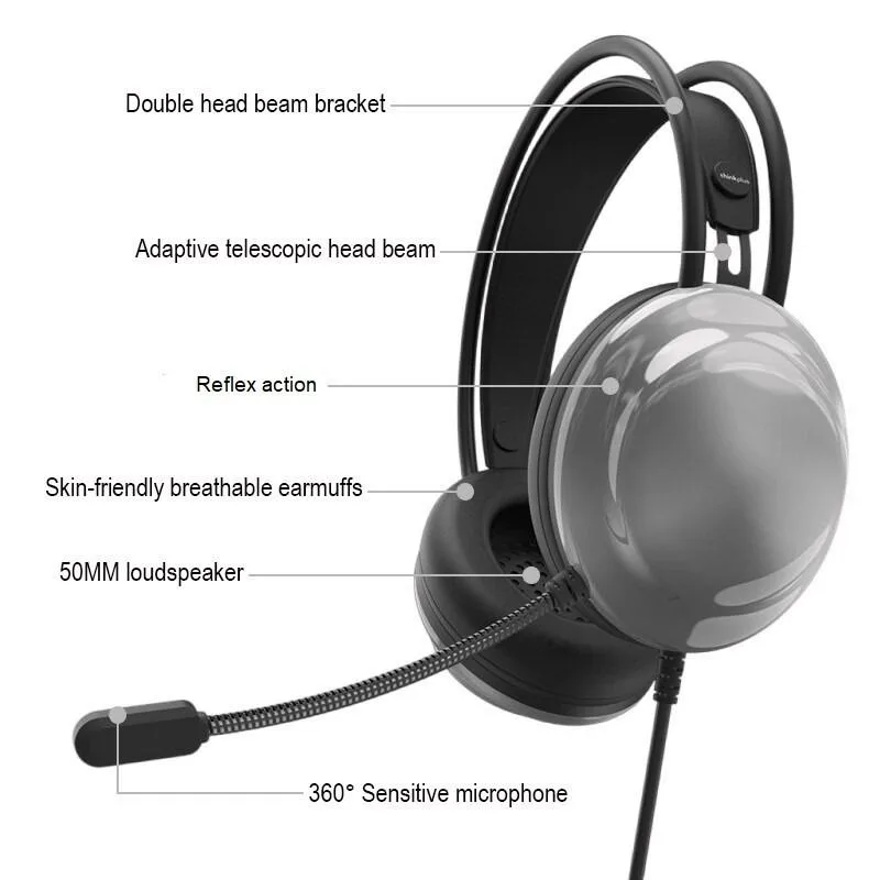 سماعة ألعاب سلكية Lenovo ThinkPlus G30B