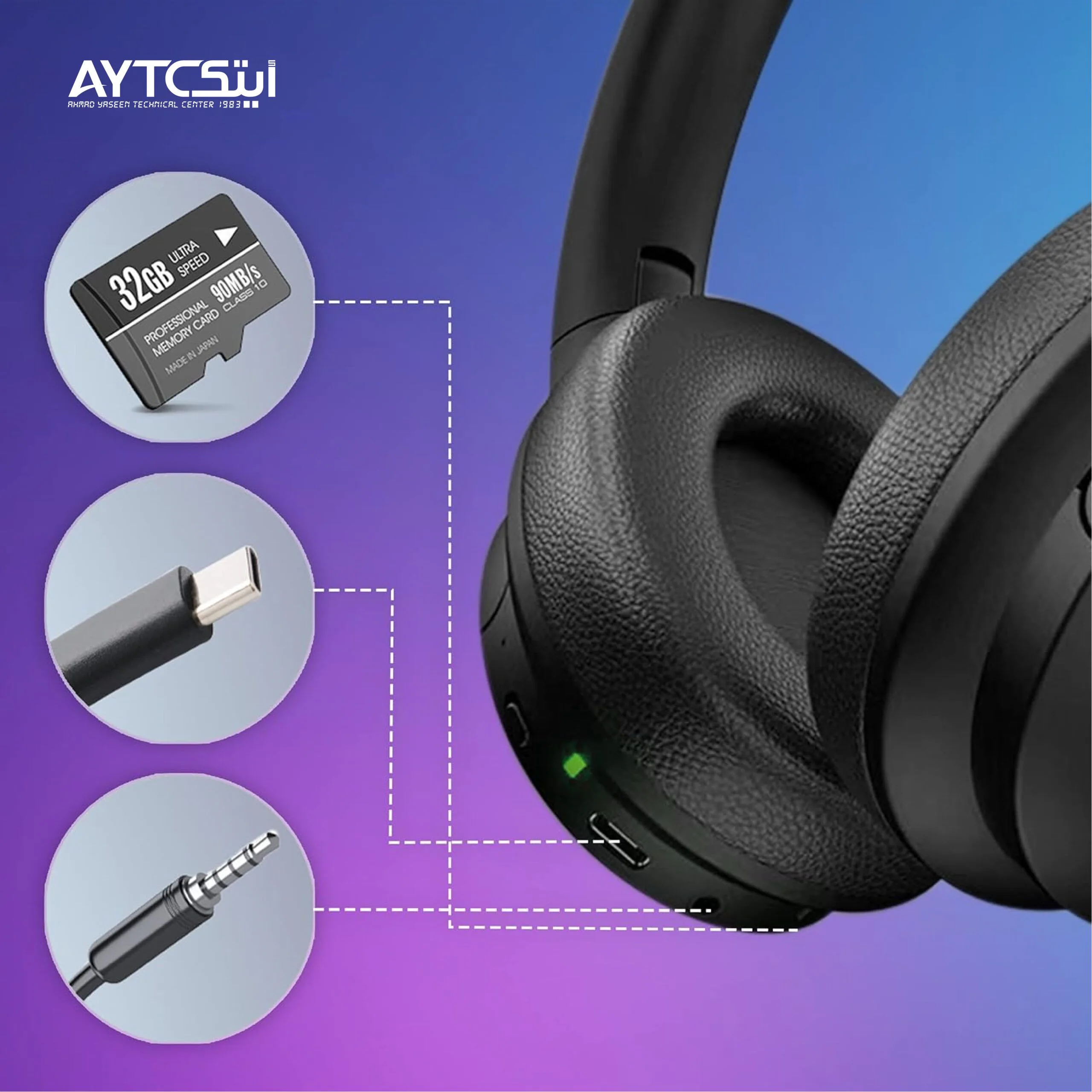 Wireless 5.4 Bluetooth Headset