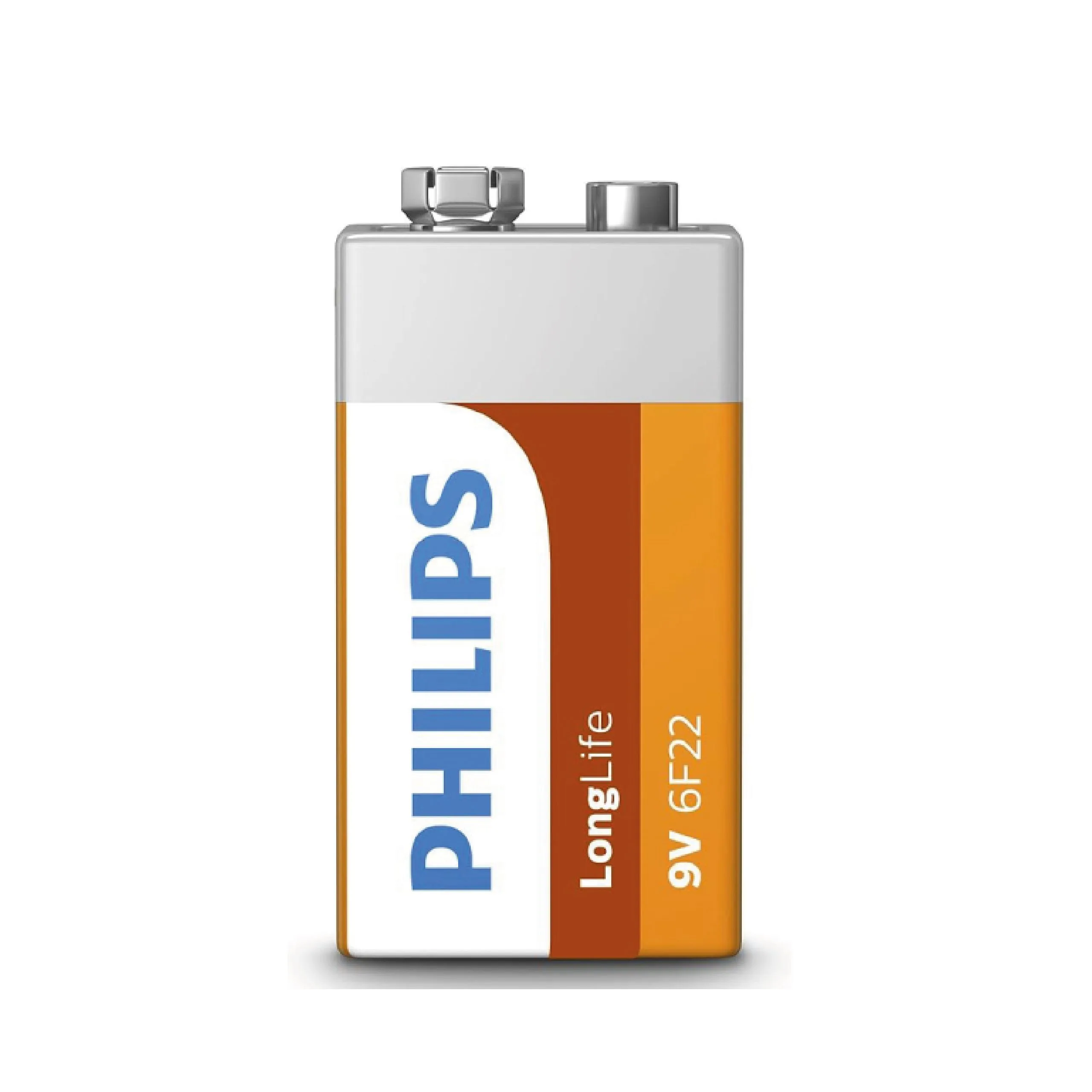 PHILIPS 9V LongLife Zinc Chloride Batteries