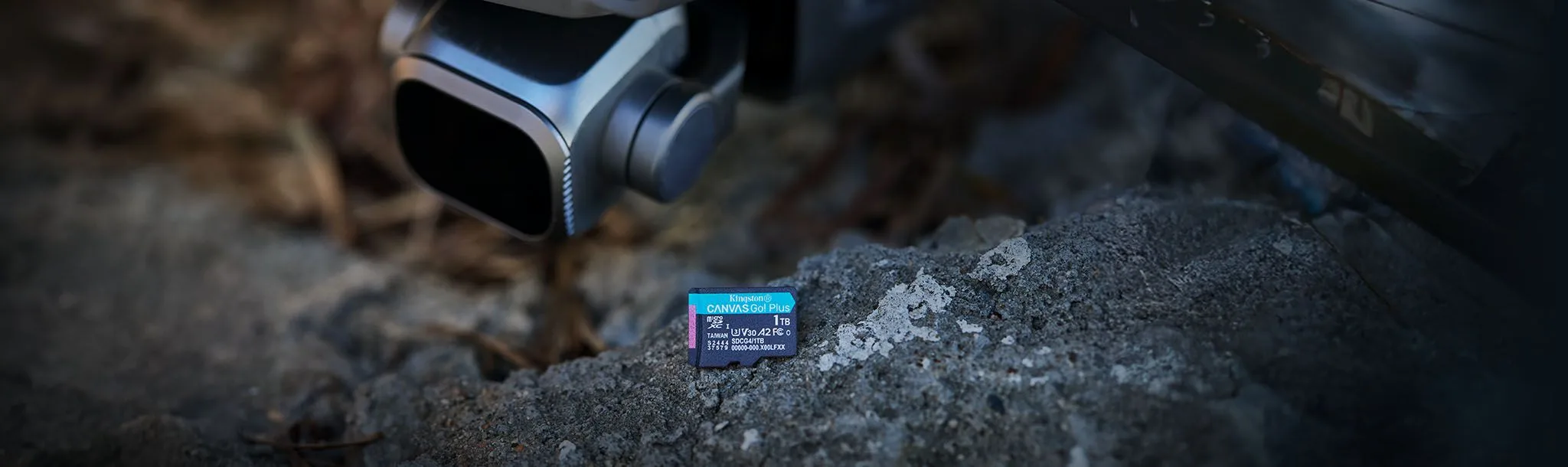 Kingston 128GB Memory Card MicroSDXC Canvas Go! Plus 200MB/s Class 10, UHS-I, U3, V30, A2 + Adaptor