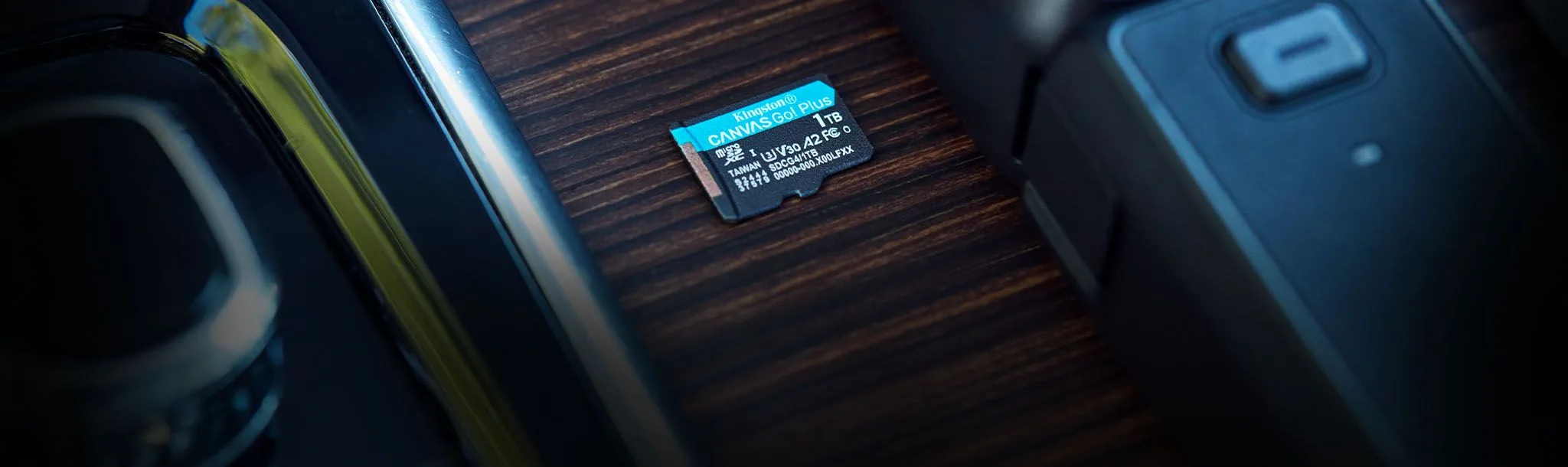 Kingston 128GB Memory Card MicroSDXC Canvas Go! Plus 200MB/s Class 10, UHS-I, U3, V30, A2 + Adaptor