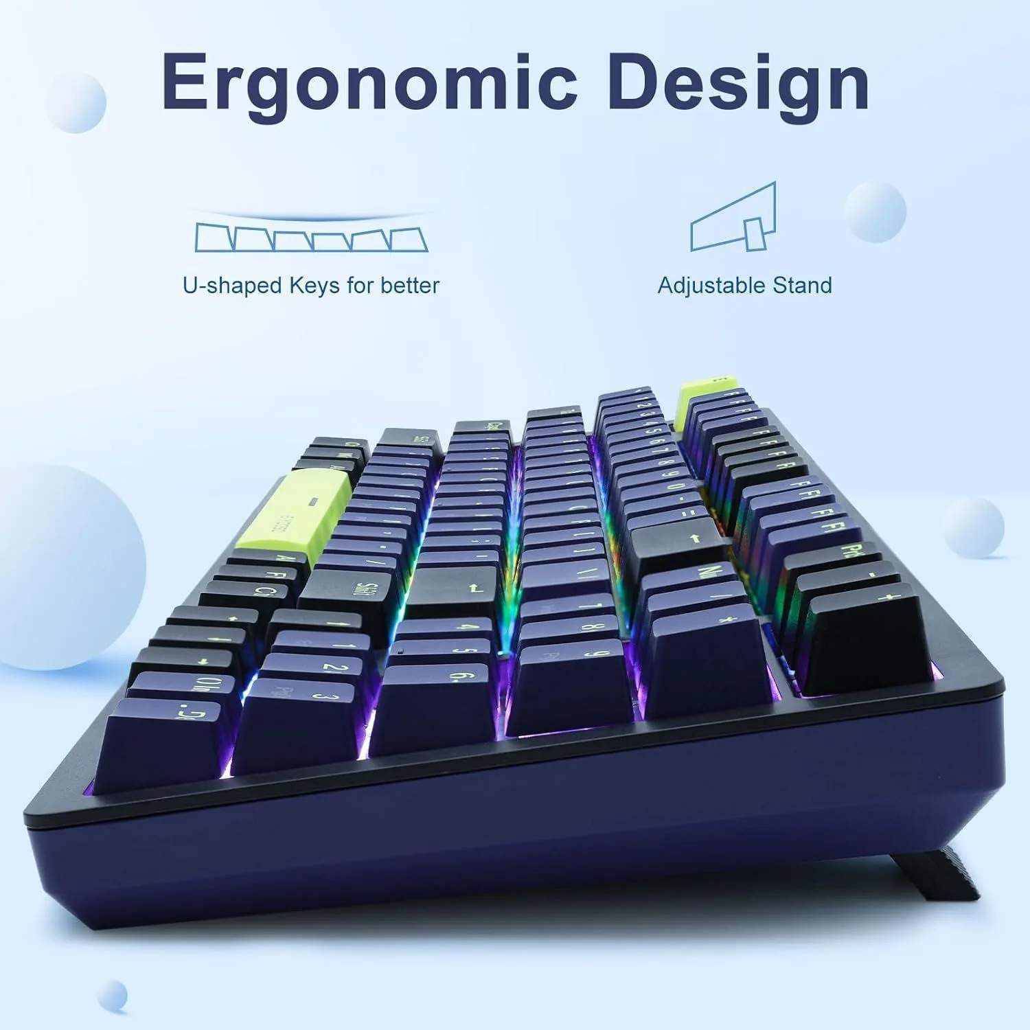 كيبورد ألعاب E-YOOSO Z-94 - مفاتيح Blue Switch
