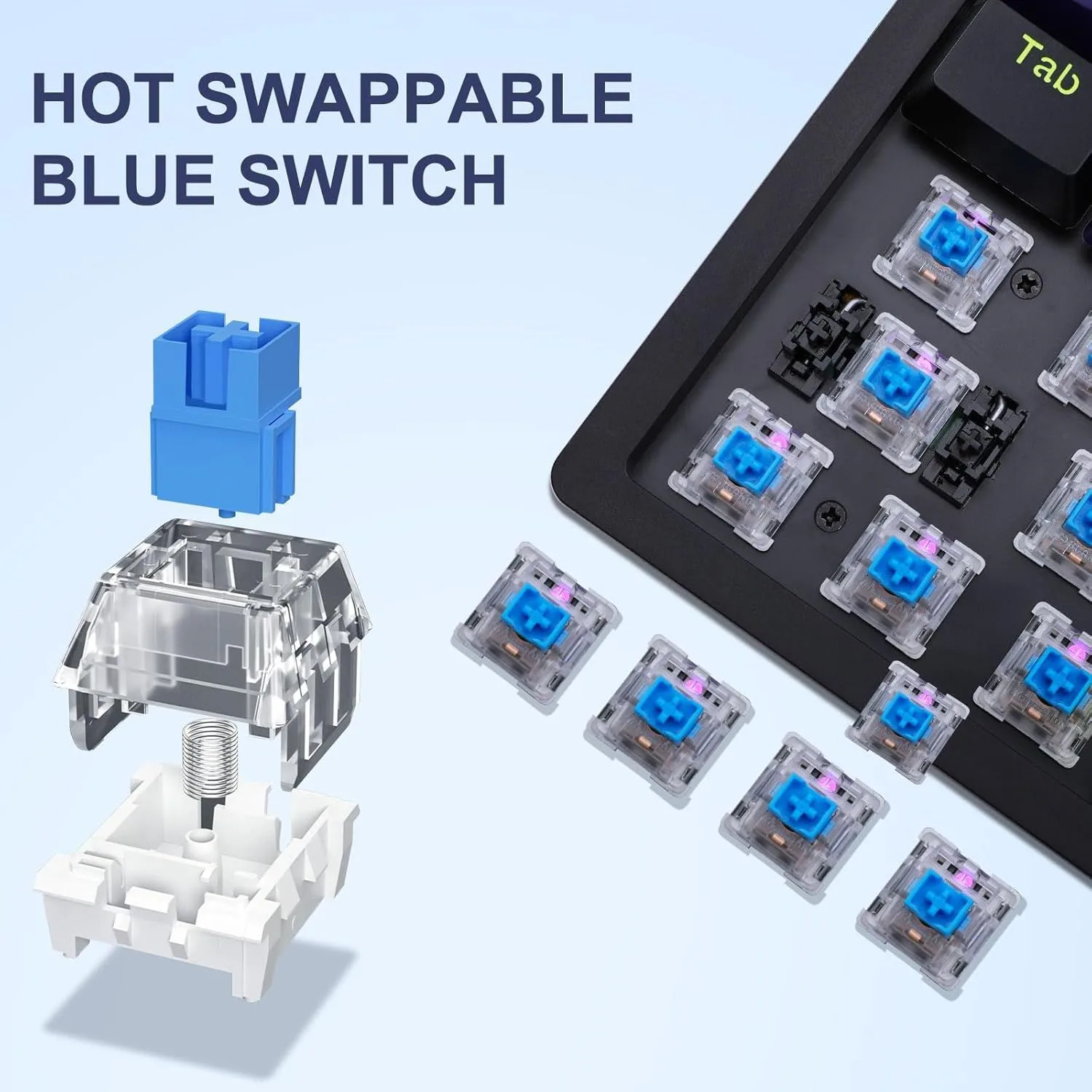 كيبورد ألعاب E-YOOSO Z-94 - مفاتيح Blue Switch