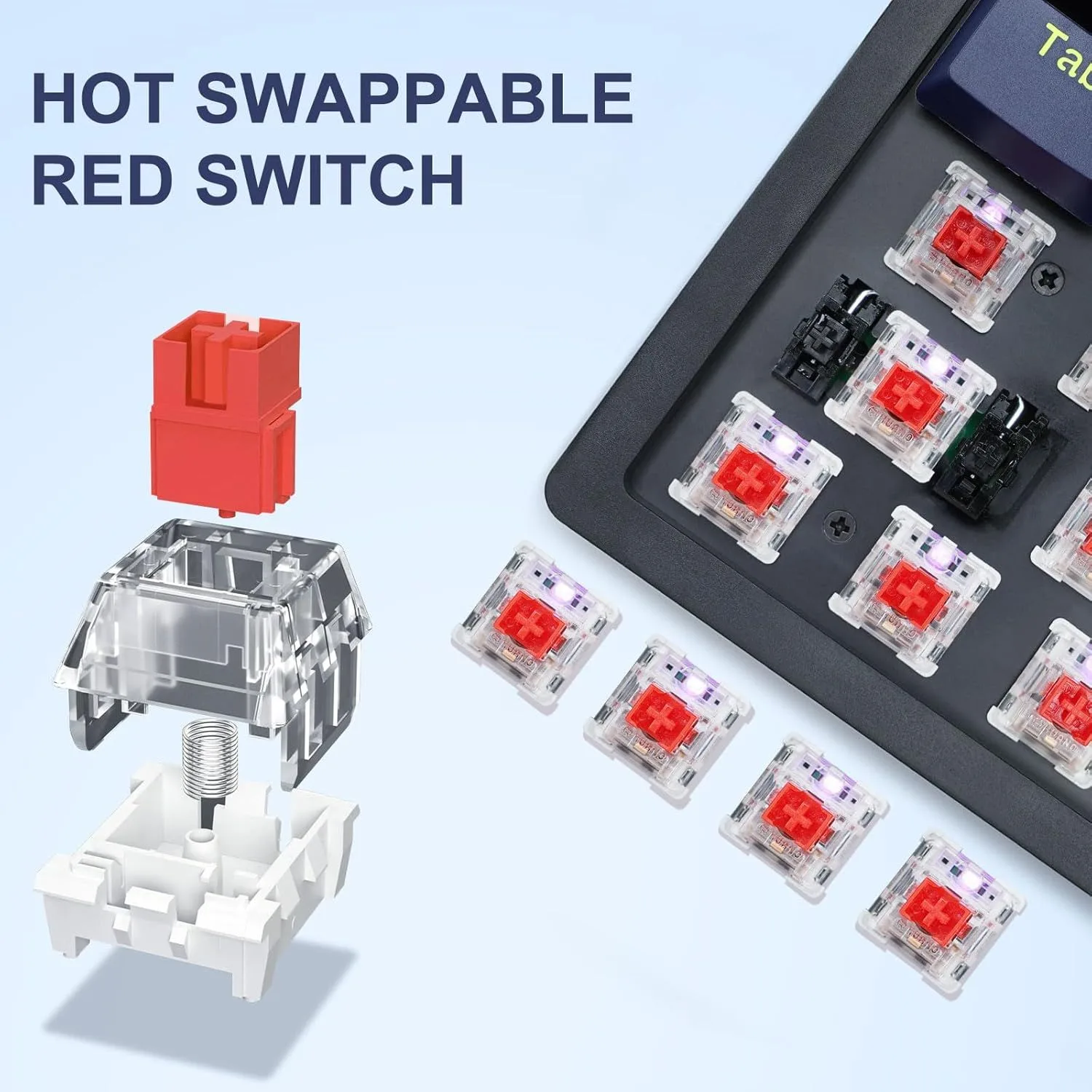 E-Yosoo Z-94 Gaming Keyboard – Red Switch