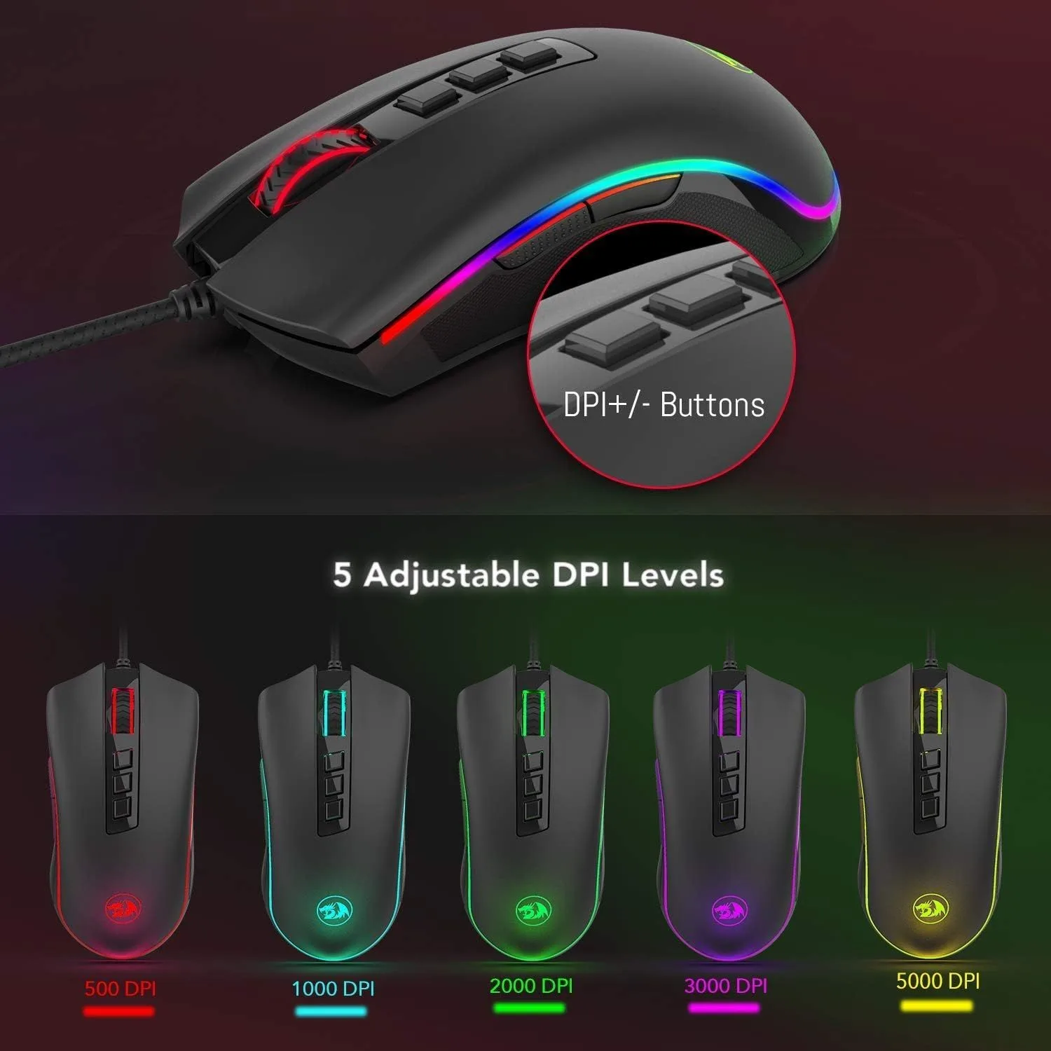 Redragon Cobra M711-2 Gaming Mouse