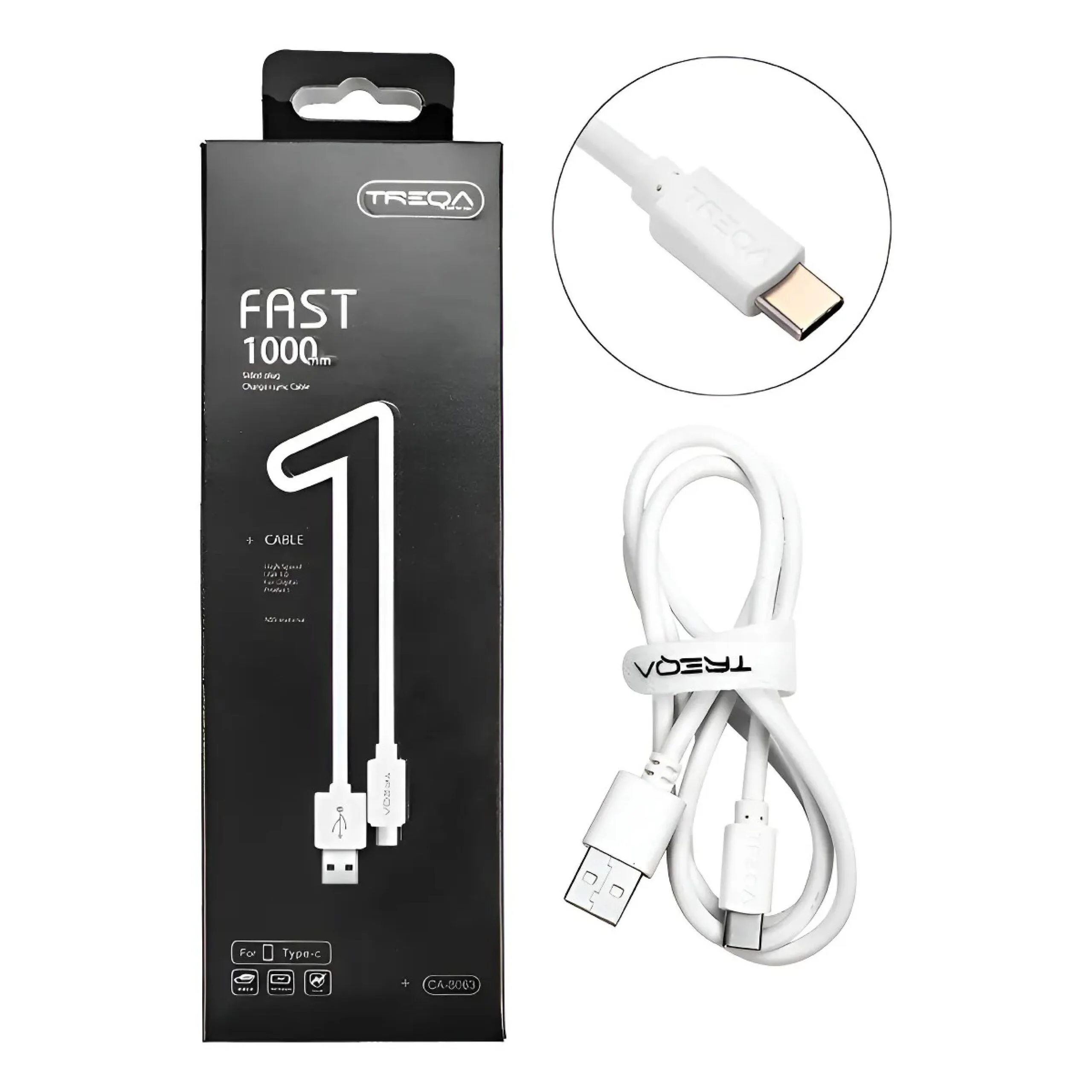 كابل TREQA CA-8063 من USB-A إلى Type-C