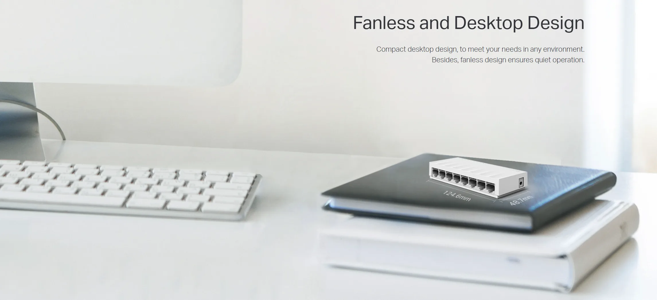 TP-Link 8-Port 10/100Mbps Desktop Switch - LS1008