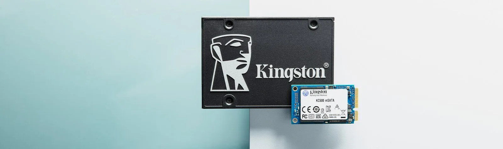 قرص SSD داخلي Kingston KC600 سعة 2TB بواجهة SATA III