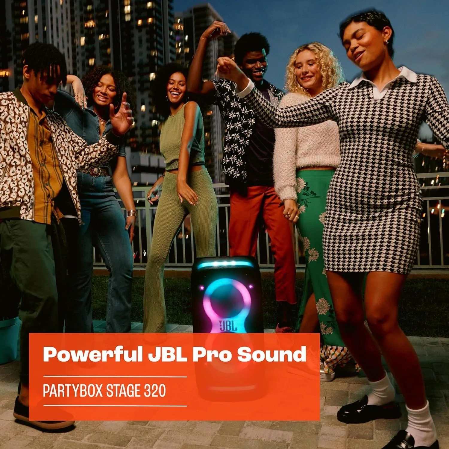 JBL PartyBox Stage 320 - Portable Wireless Speaker