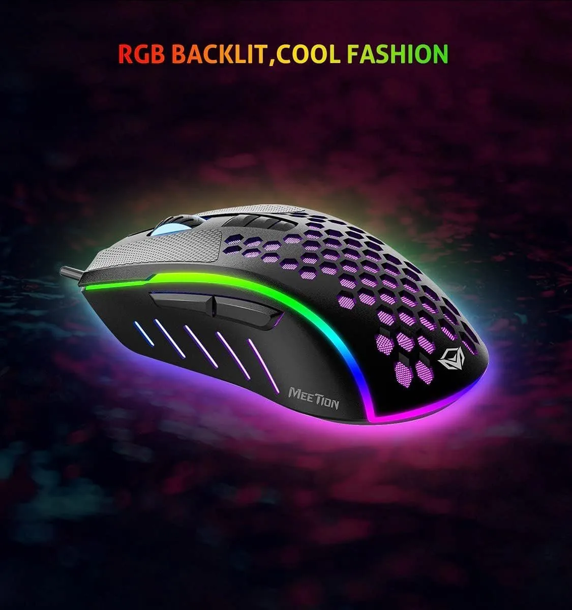 Meetion GM015 RGB Backlight Gaming Mouse