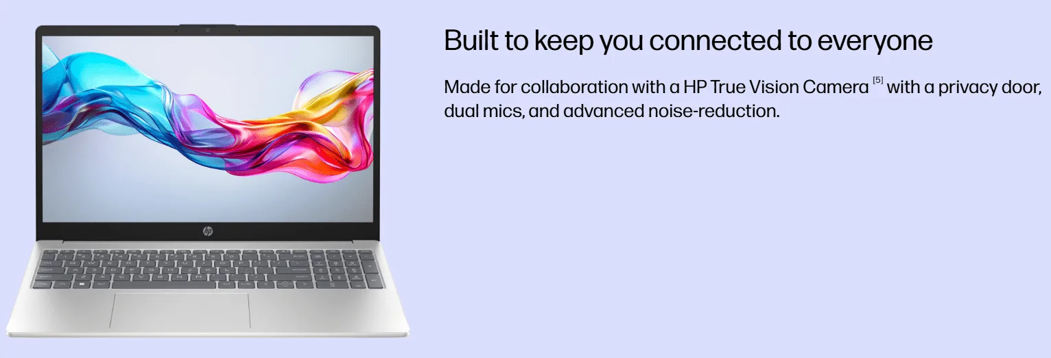 HP Laptop 15-fd0144ne Intel Core i7-13th | 16GB RAM | 512GB SSD NVMe™ | 15.6 FHD