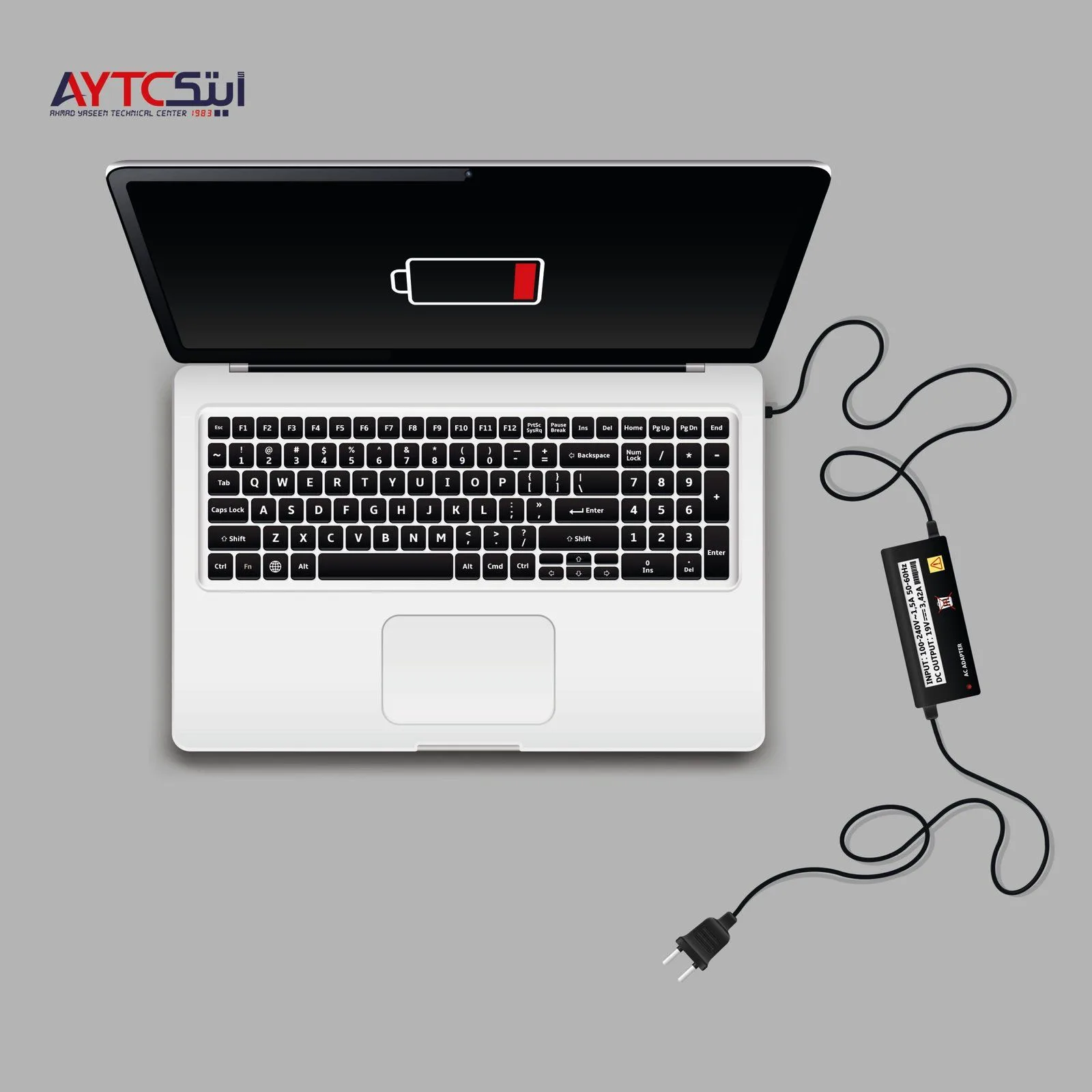 شاحن لابتوب ألعاب متوافق A+ Trust لأجهزة Lenovo قدرة 135 واط 20 فولت - 6.75 أمبير / رأس USB أصفر