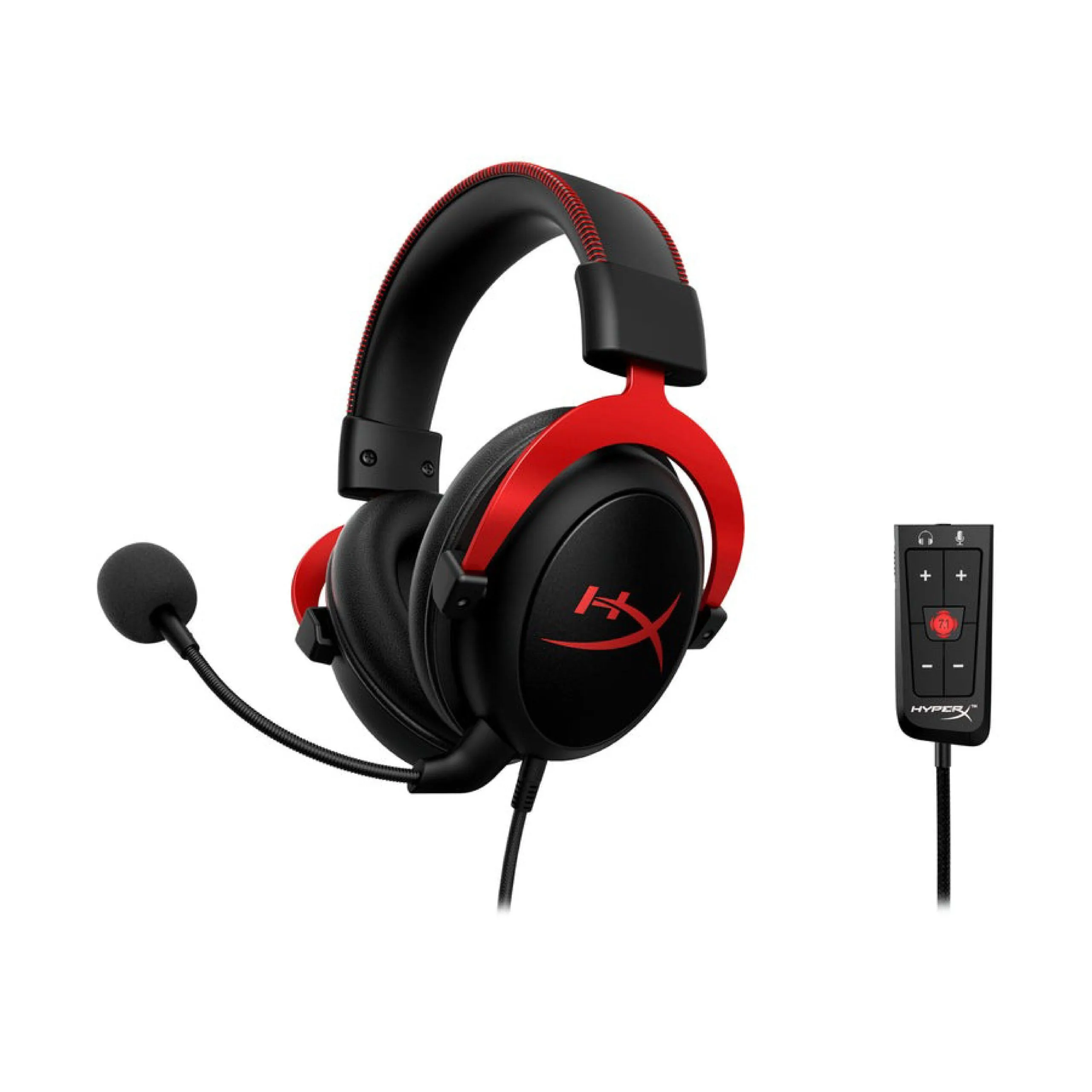 سماعة ألعاب HyperX Cloud II - أسود / أحمر
